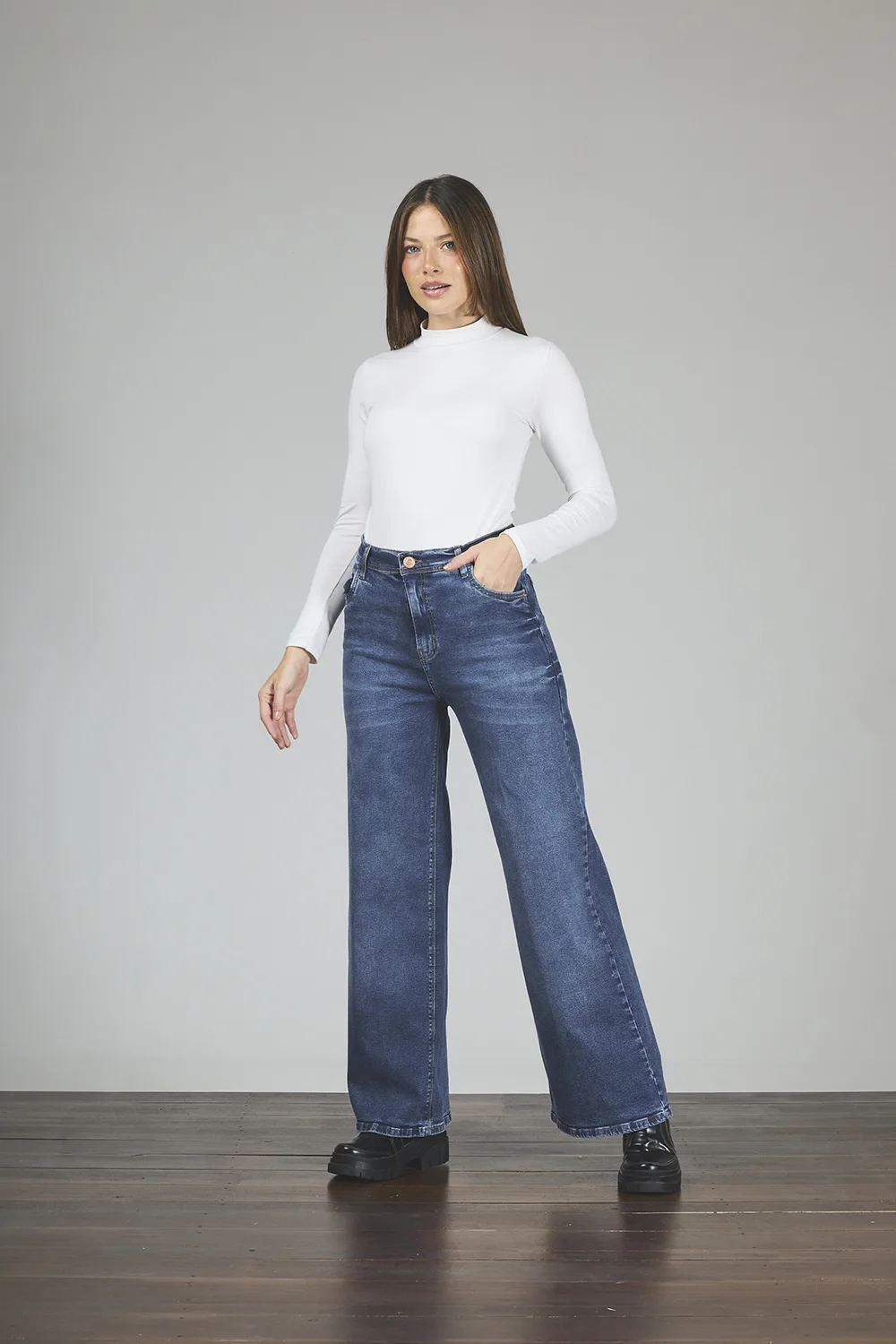 ART. 104 | WIDE LEG STONE CON GANCHO ELASTIZADO