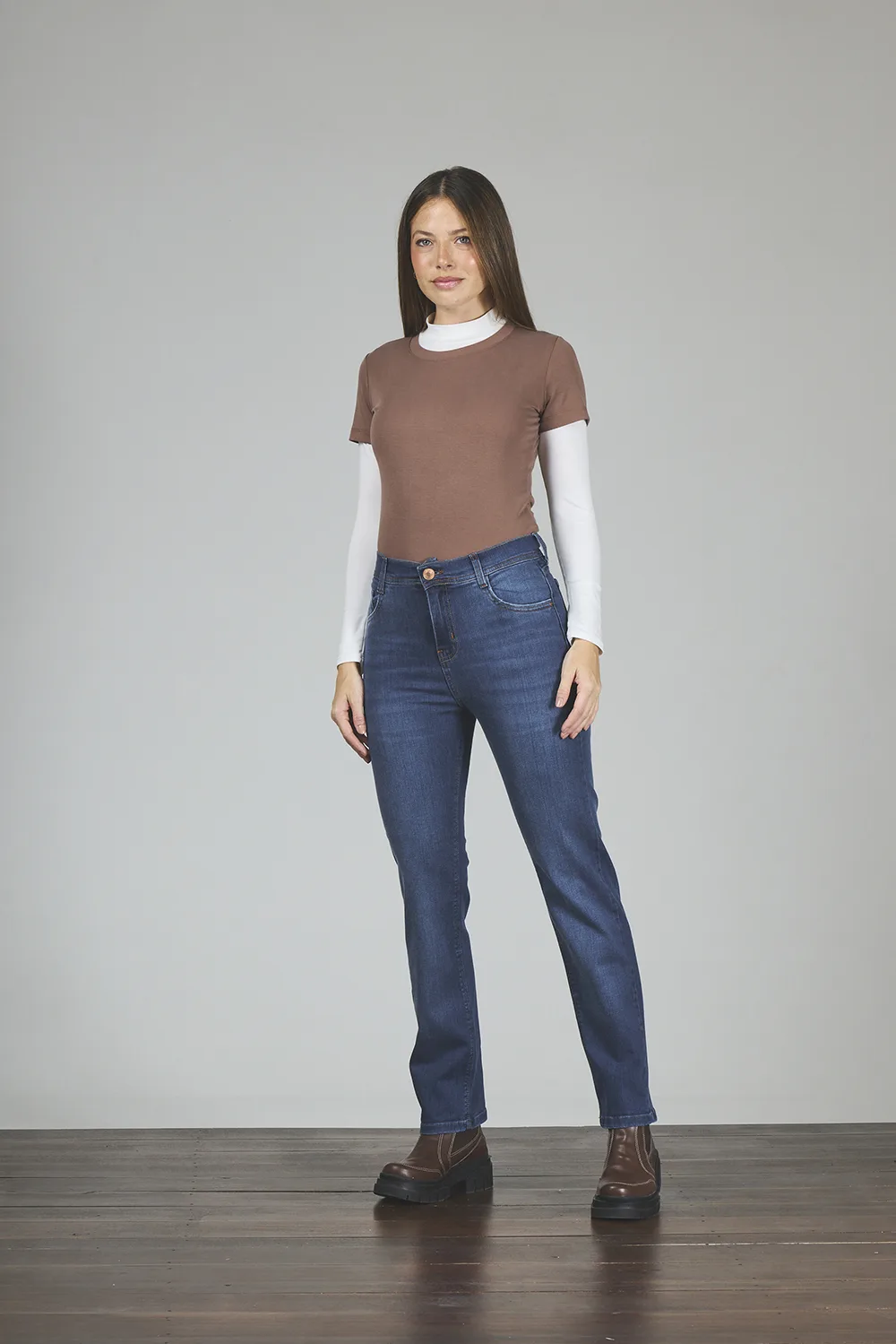 ART. 192 | RECTO AZUL BOLSILLO PULIDO ELASTIZADO