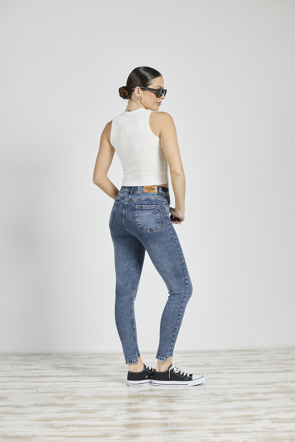 Alternative view of ART. 237 | TRAPEADO BOLSILLO PULIDO BOTA DESIGUAL ELASTIZADO