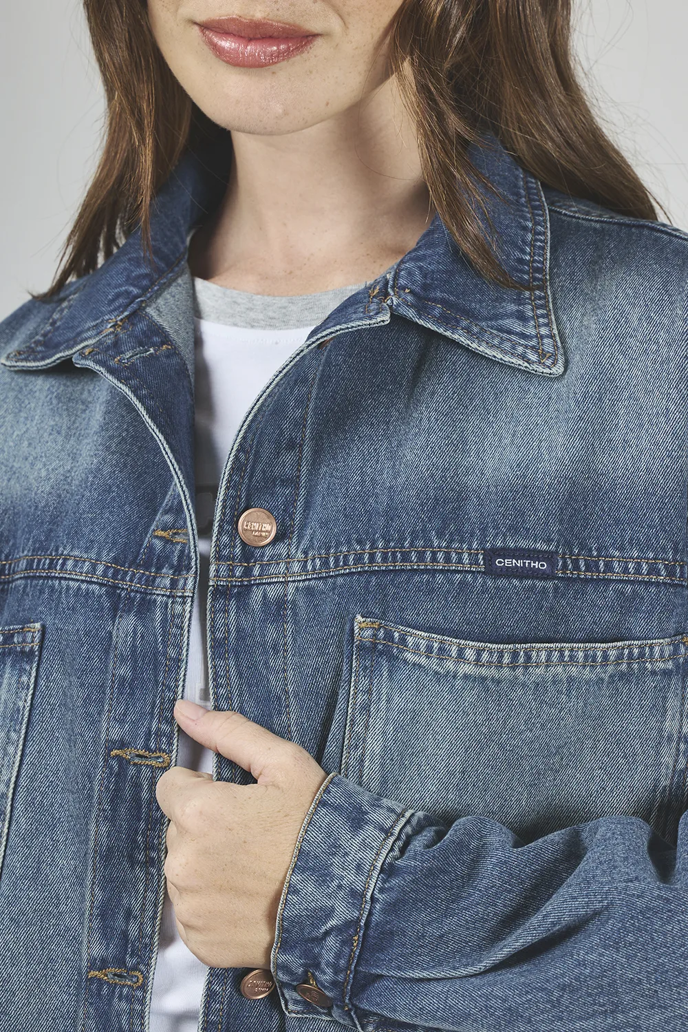 ART. 296 | CAMISACO OVERSIZE DE JEANS ÓXIDO RÍGIDO - Imagen 5