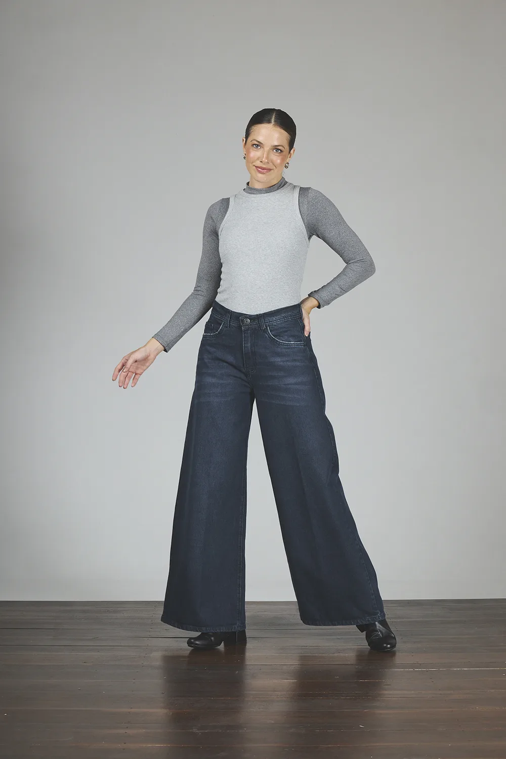 ART. 362 | MAXI BAGGY CLÁSICO BLUE BLACK RÍGIDO