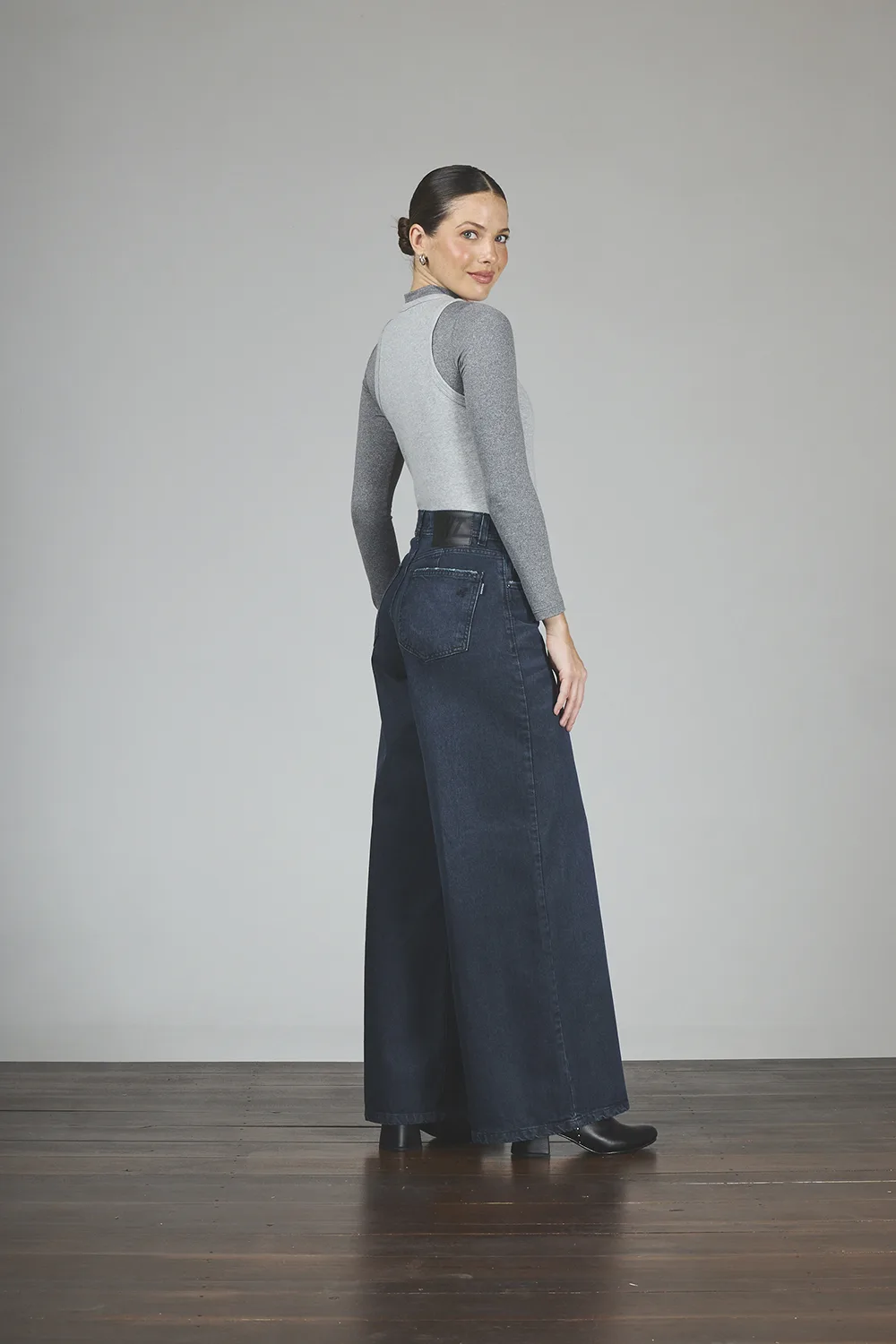 Alternative view of ART. 362 | MAXI BAGGY CLÁSICO BLUE BLACK RÍGIDO