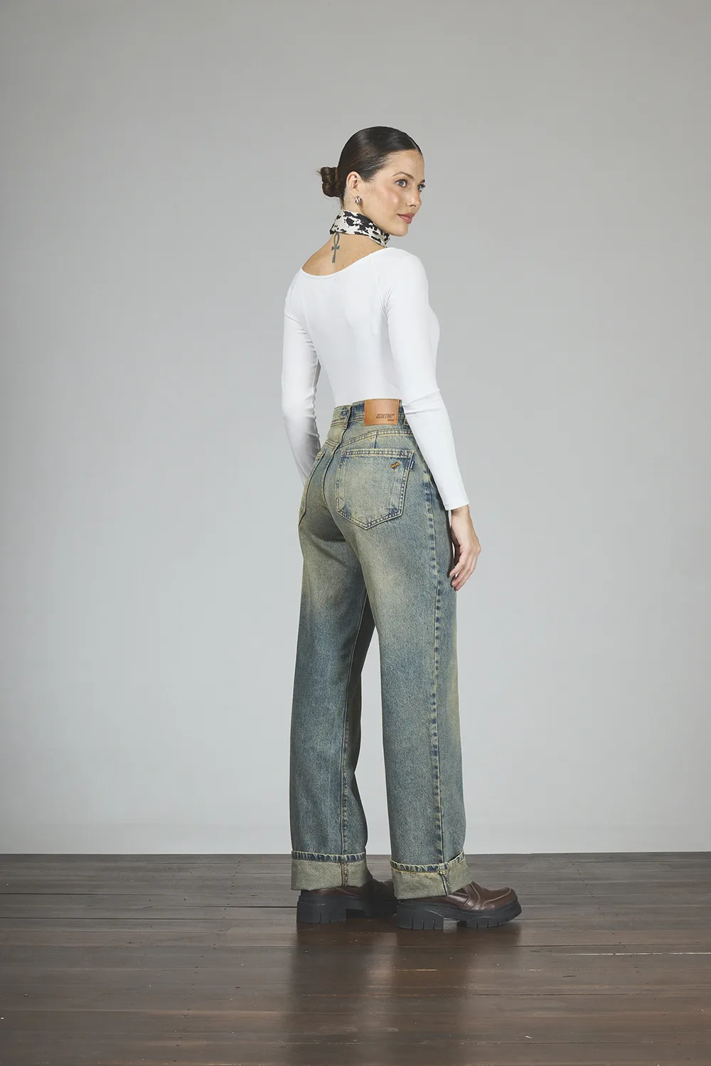 Alternative view of ART. 370 | RECTO ÓXIDO GREEN CLÁSICO RÍGIDO