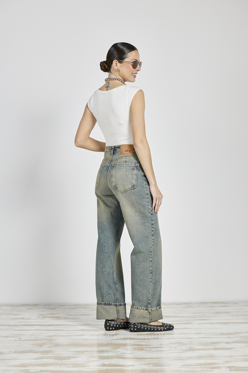 Alternative view of ART. 370 | RECTO ÓXIDO GREEN CLÁSICO RÍGIDO