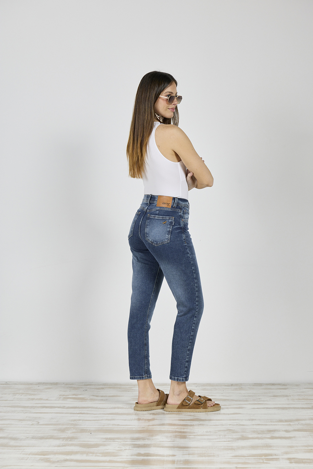 Alternative view of ART. 379 | MOM CLÁSICO STONE GANCHO LATERAL ELASTIZADO