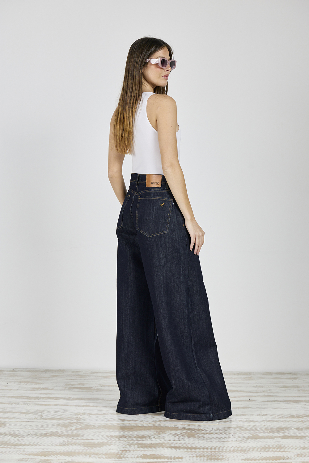 Alternative view of ART. 381 | MAXI BAGGY AZUL ESTATICO RÍGIDO