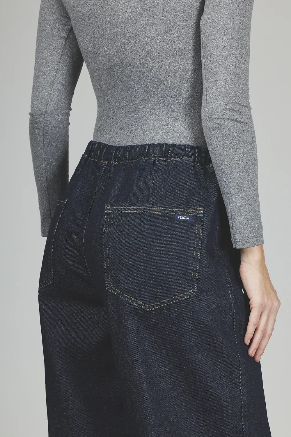 ART. 402 | BAGGY AZUL CINTURA CON ELASTICO RÍGIDO - Imagen 5