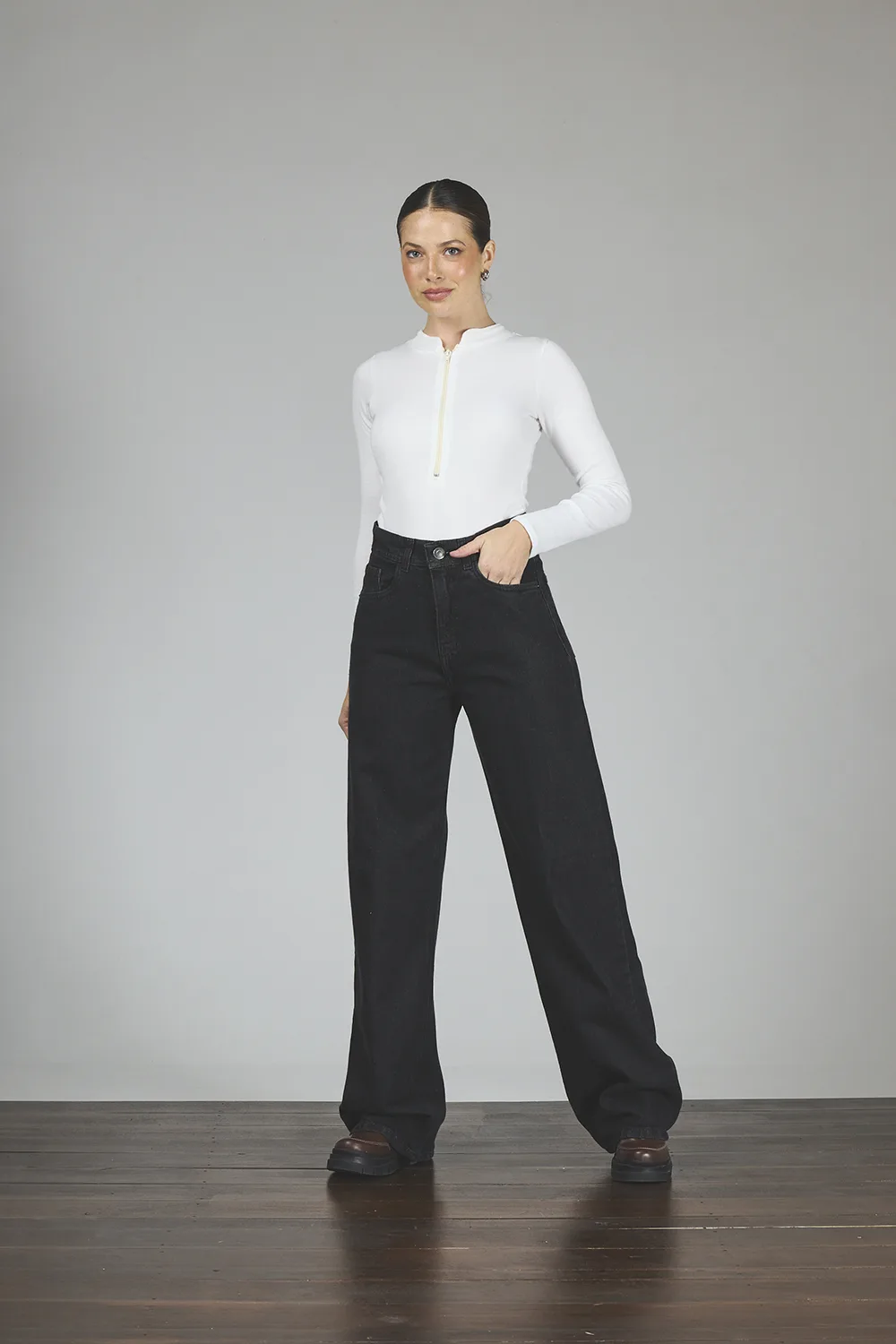 ART. 405 | BAGGY CLÁSICO NEGRO DESTROYER RÍGIDO