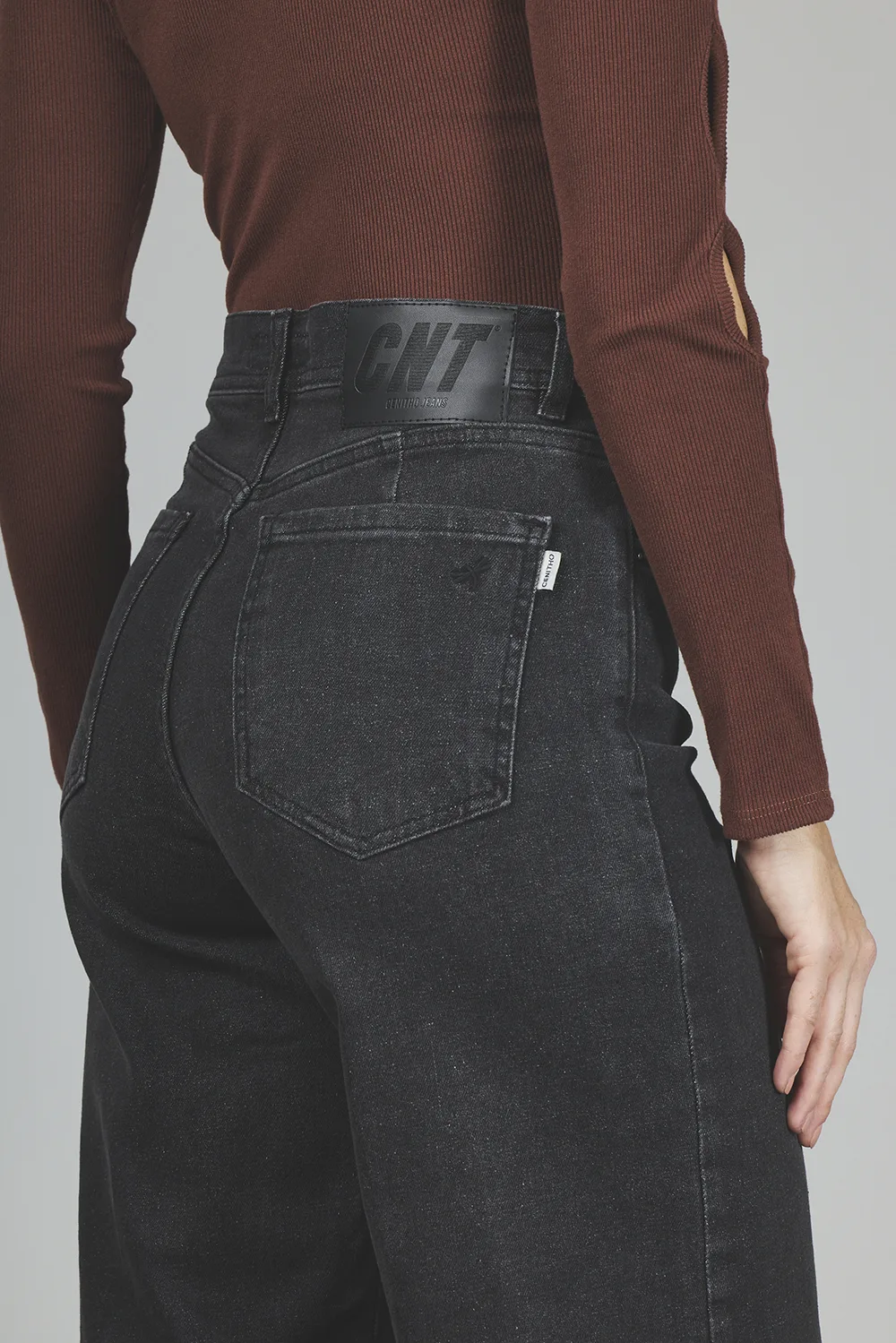 ART. 412 | MAXI BAGGY NEGRO DESTROYER CLÁSICO ELASTIZADO - Imagen 5