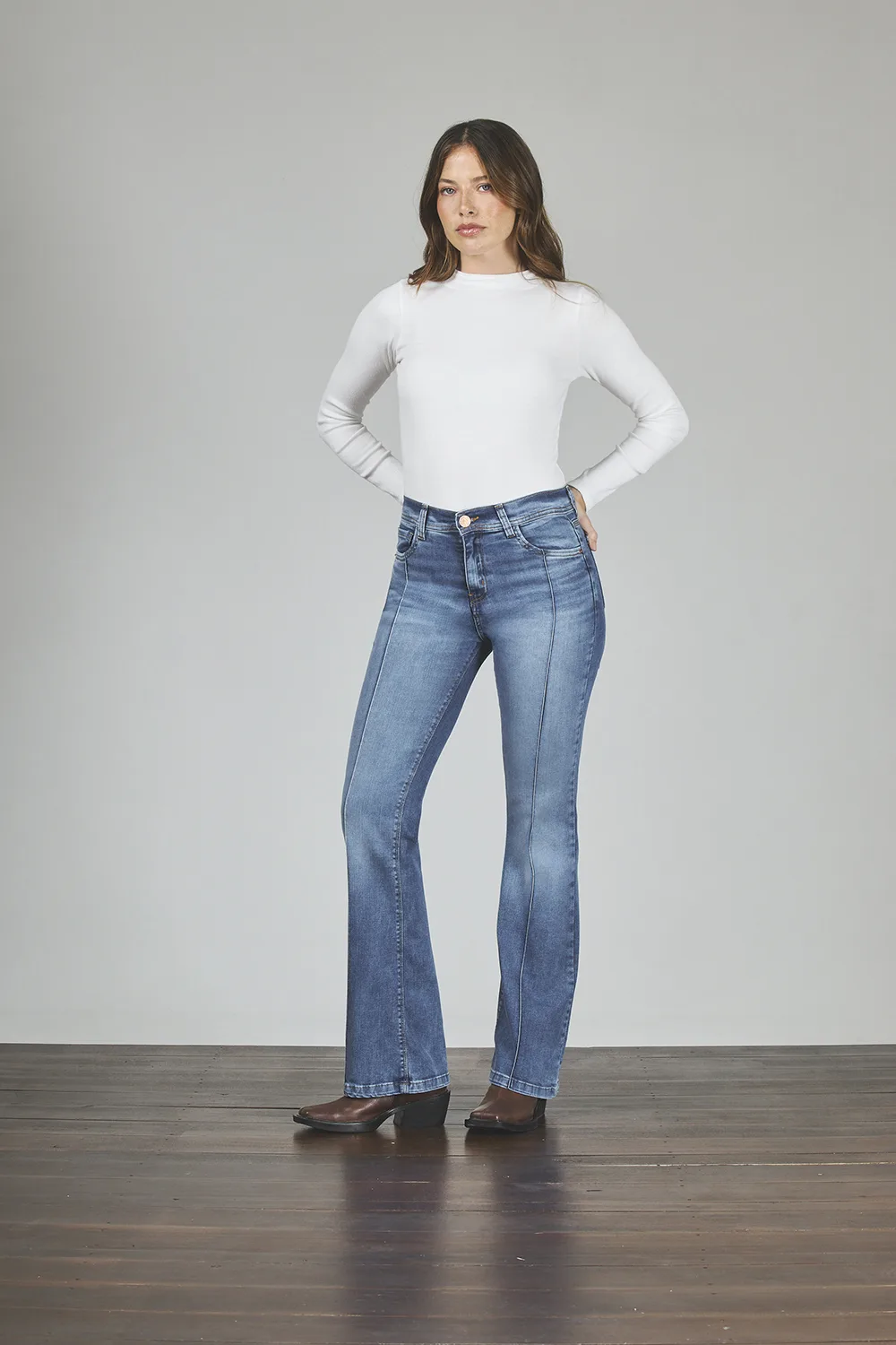 ART. 420 | SEMI OXFORD STONE CON ALFORZA ELASTIZADO