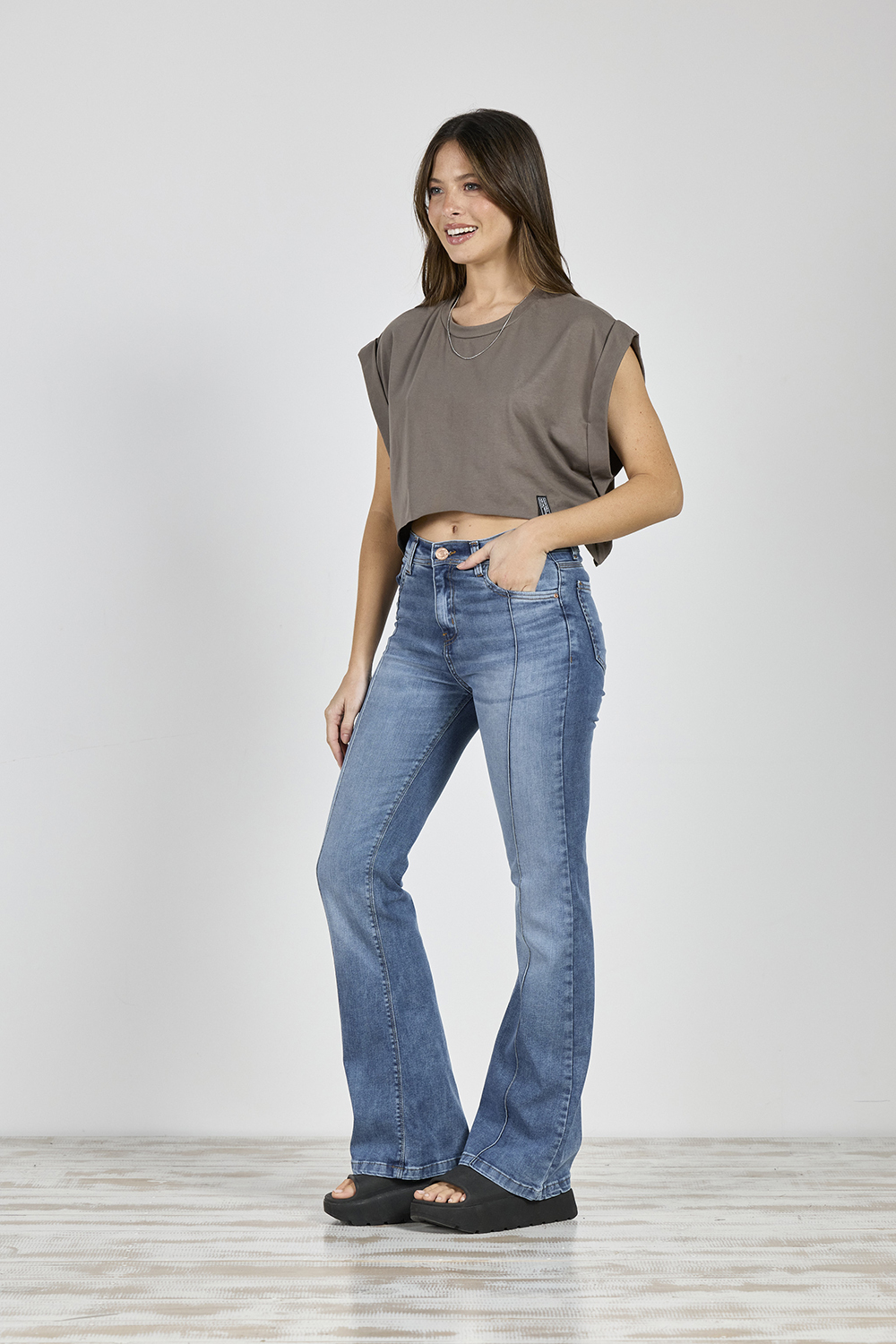 ART. 420 | SEMI OXFORD STONE CON ALFORZA ELASTIZADO