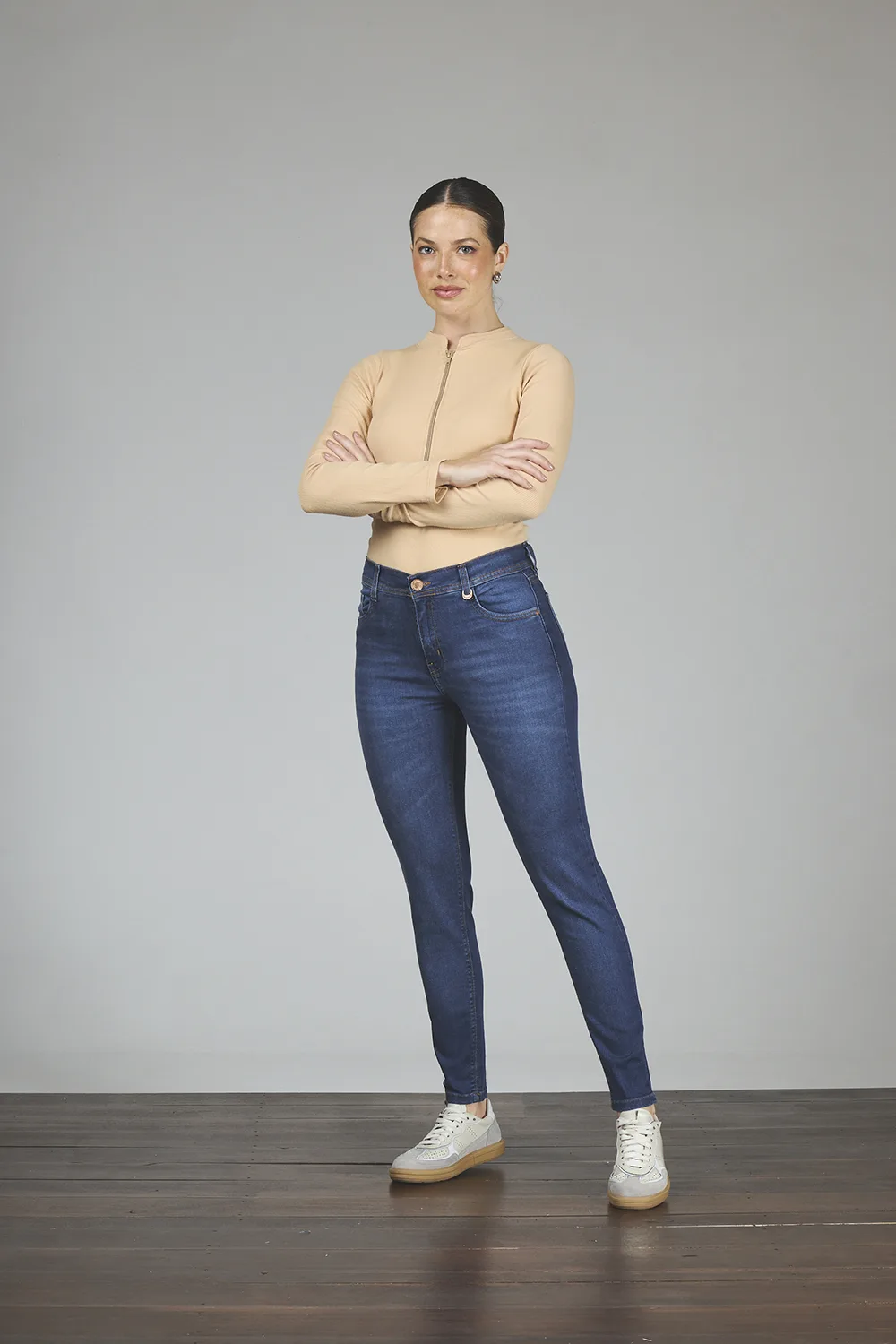 ART. 426 | AZUL CLÁSICO CON BIGOTE ELASTIZADO (CANDADO) - Imagen 4