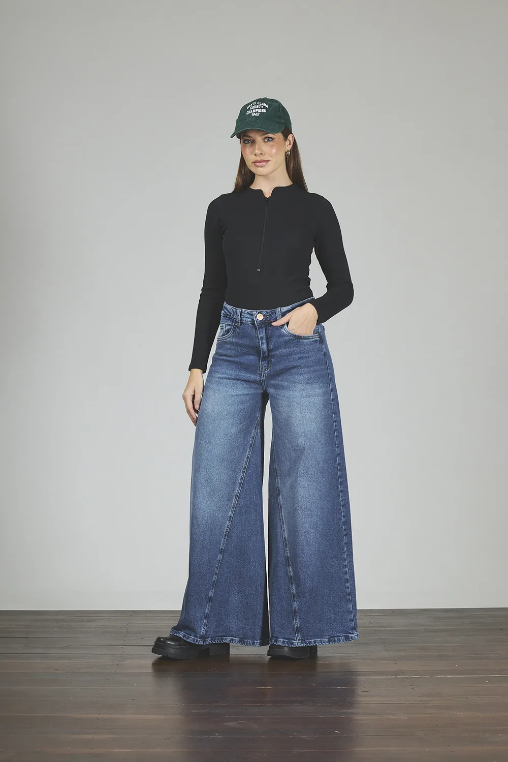 ART. 427 | MAXI BAGGY STONE OVERSIZE CON RECORTE ELASTIZADO