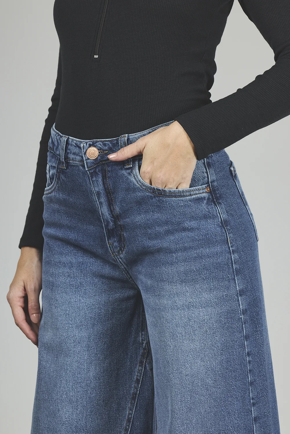 ART. 427 | MAXI BAGGY STONE OVERSIZE CON RECORTE ELASTIZADO - Imagen 3