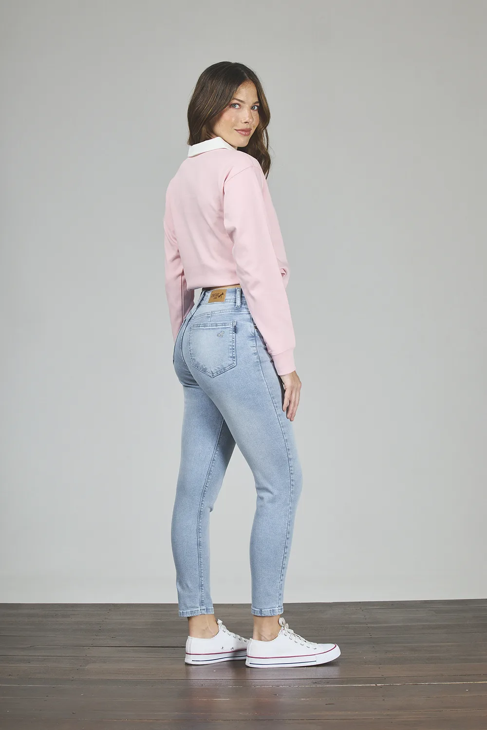 Alternative view of ART. 454 | CLÁSICO CELESTE CHUPIN ELASTIZADO