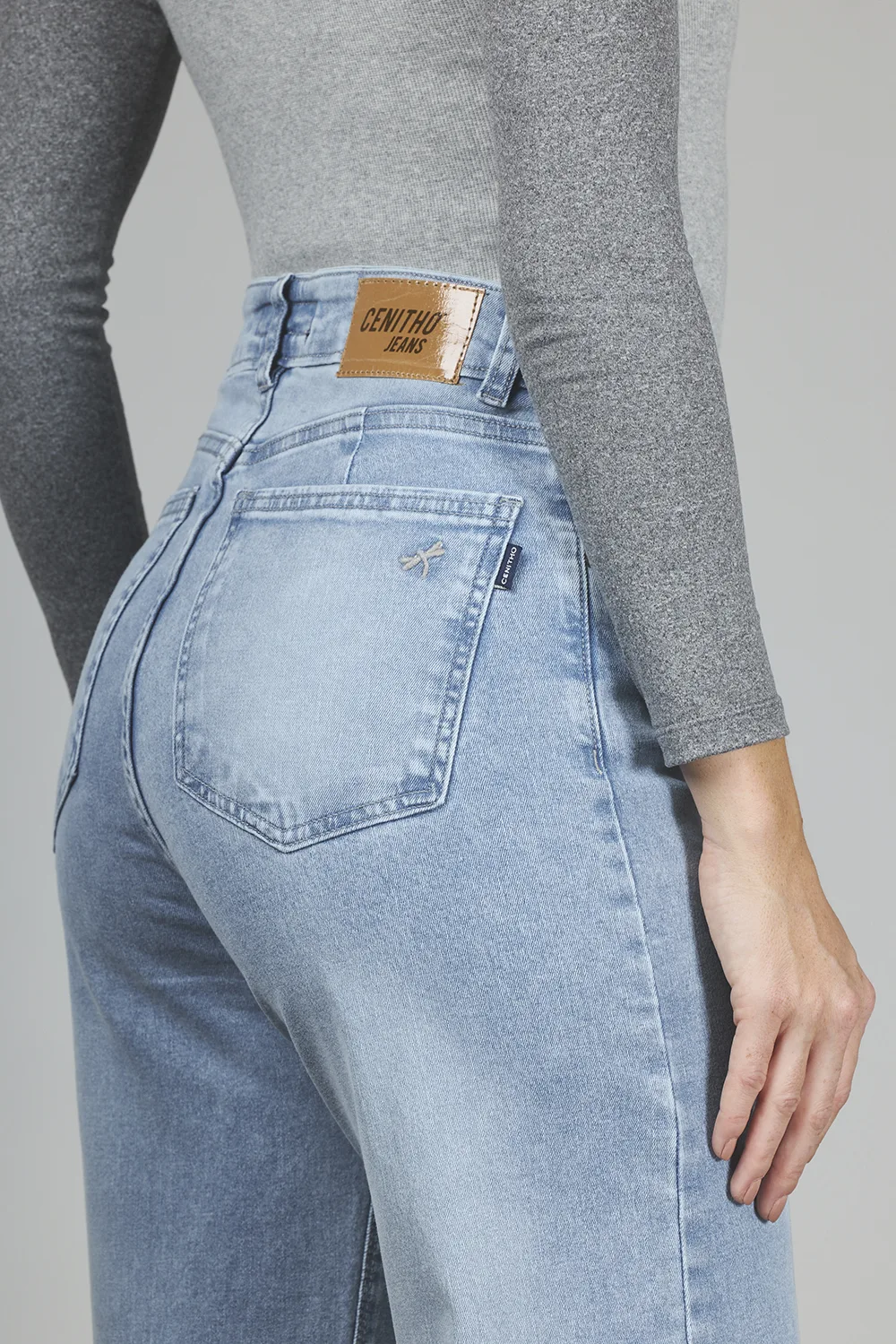 ART. 463 | WIDE LEG CELESTE ELASTIZADO - Imagen 5