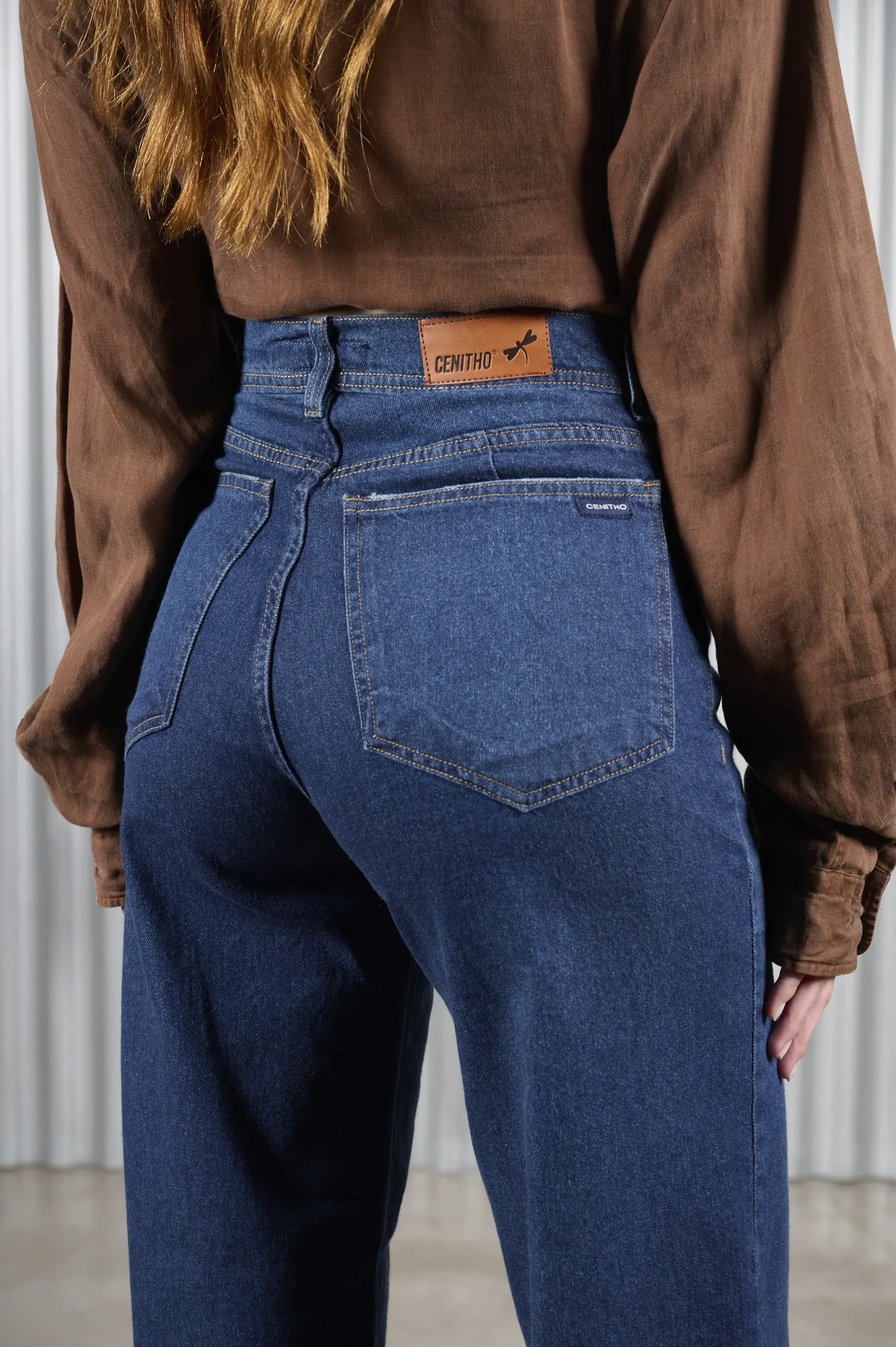 ART. 481 | WIDE LEG CLASICO AZUL RIGIDO - Imagen 6