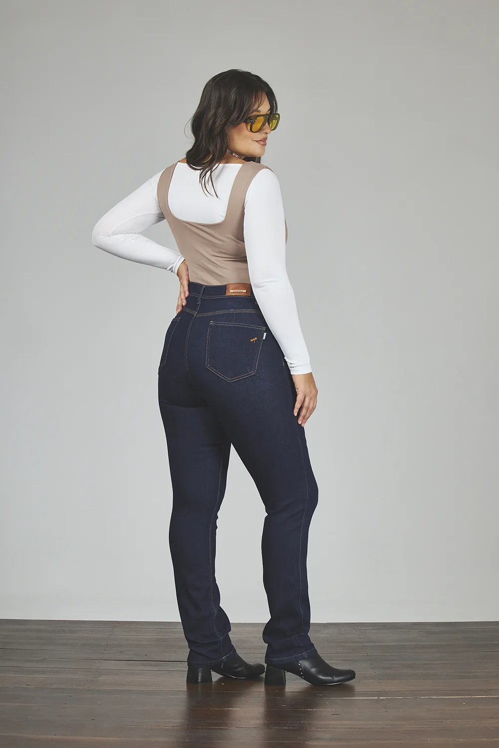 Alternative view of ART. 702 | CLÁSICO AZUL CHAPITA ELASTIZADO