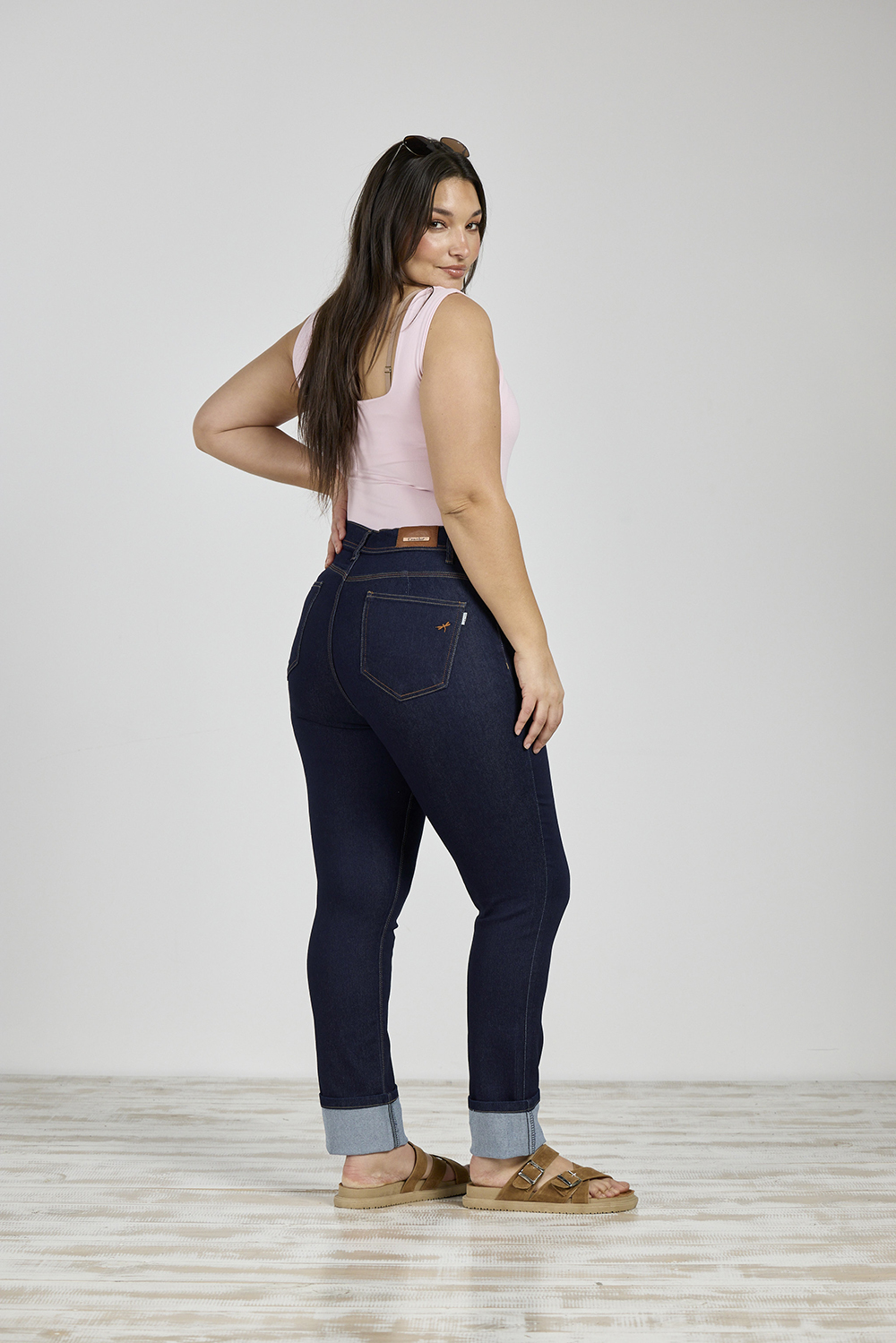 Alternative view of ART. 702 | CLÁSICO AZUL CHAPITA ELASTIZADO