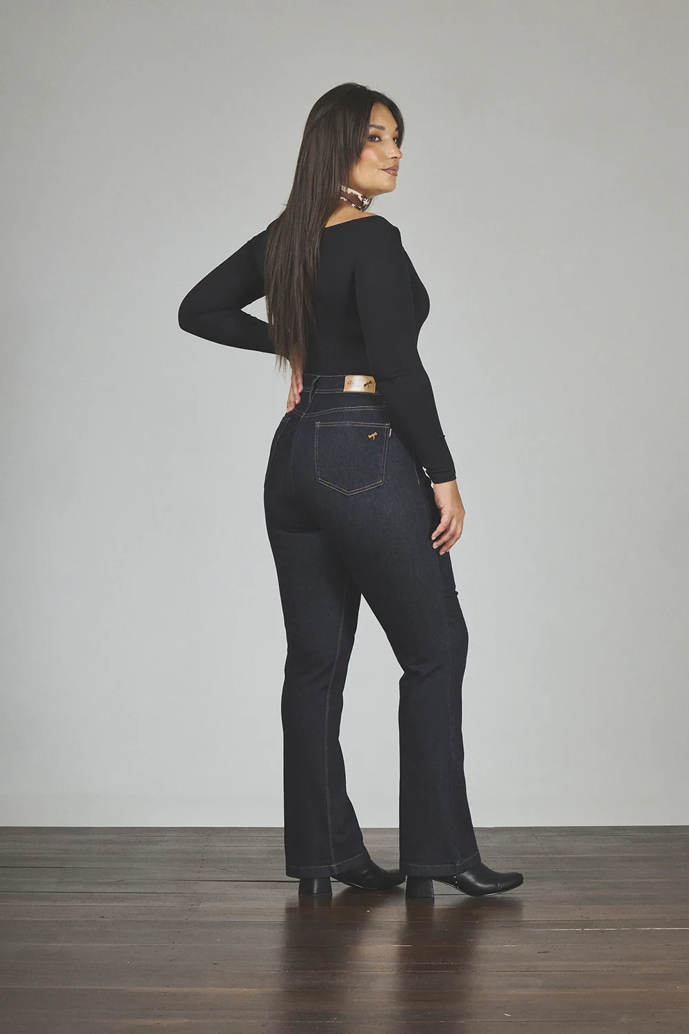 Alternative view of ART. 761 | SEMI OXFORD ESTÁTICO CHAPITA ELASTIZADO