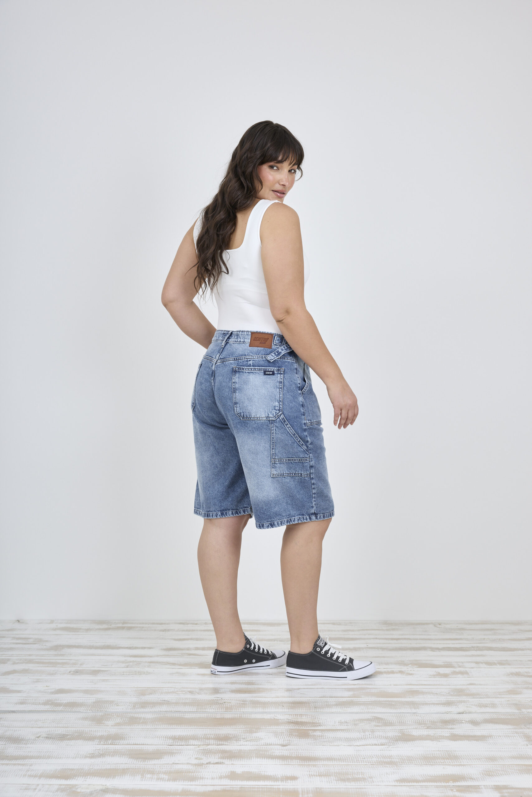 Alternative view of ART. M-569 | BERMUDA BAGGY STONE CON HEBILLA RÍGIDO