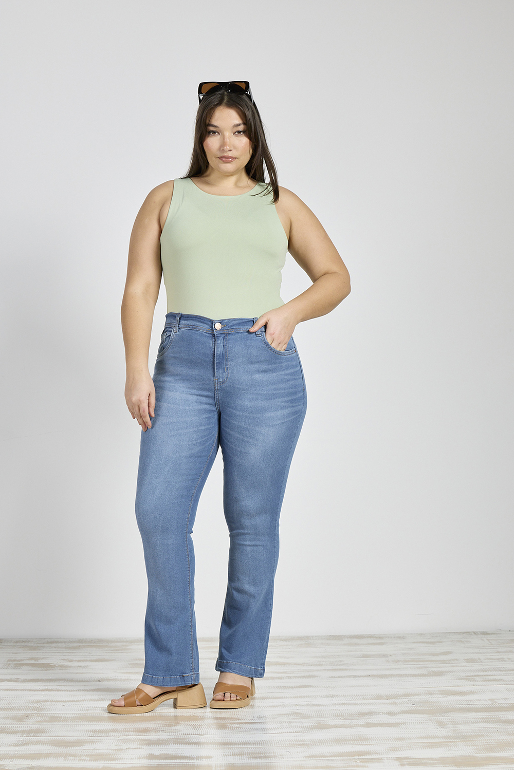 ART. 789 | SEMI OXFORD STONE BIGOTE ELASTIZADO