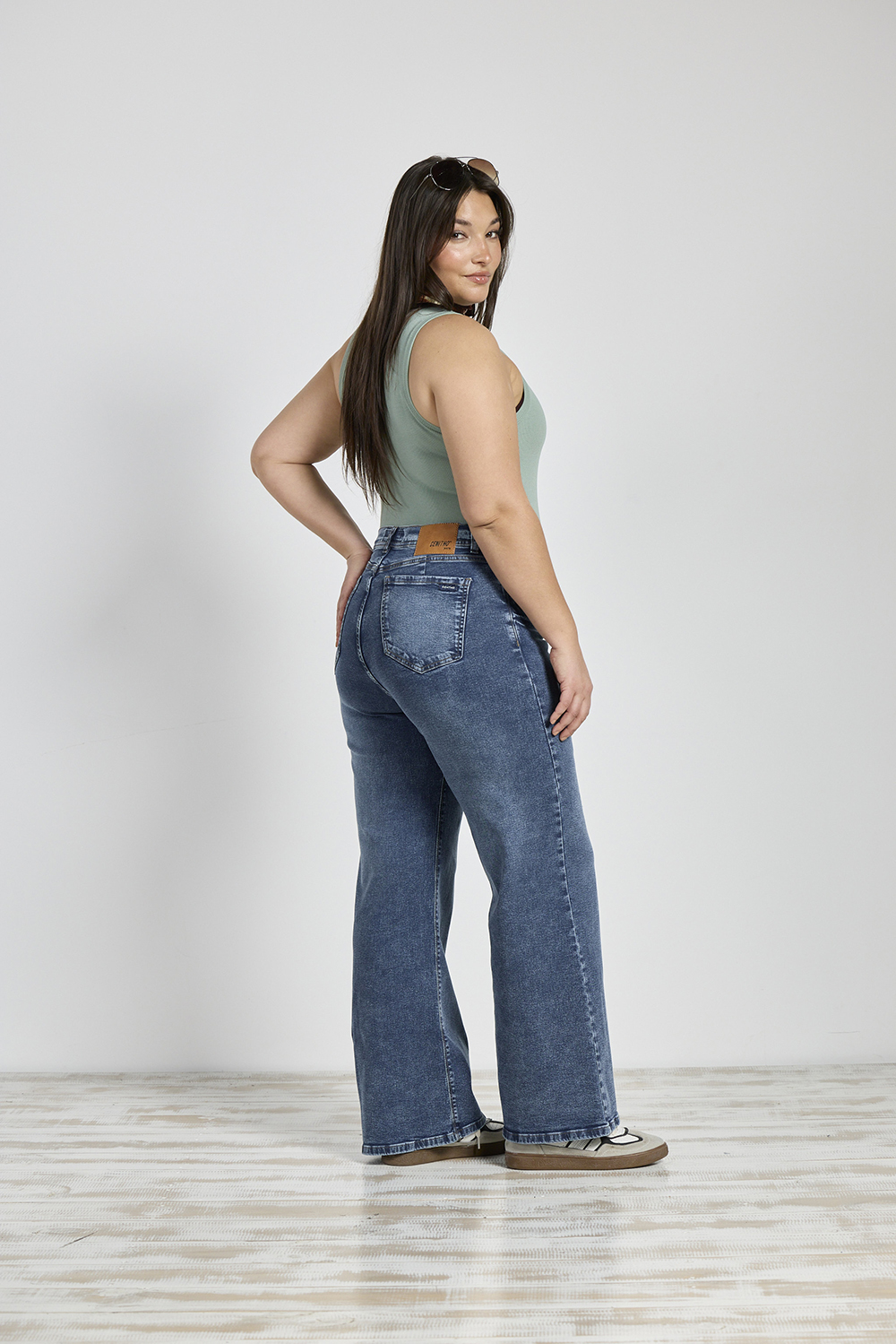 Alternative view of ART. 767 | PALAZO STONE CON GANCHO ELASTIZADO