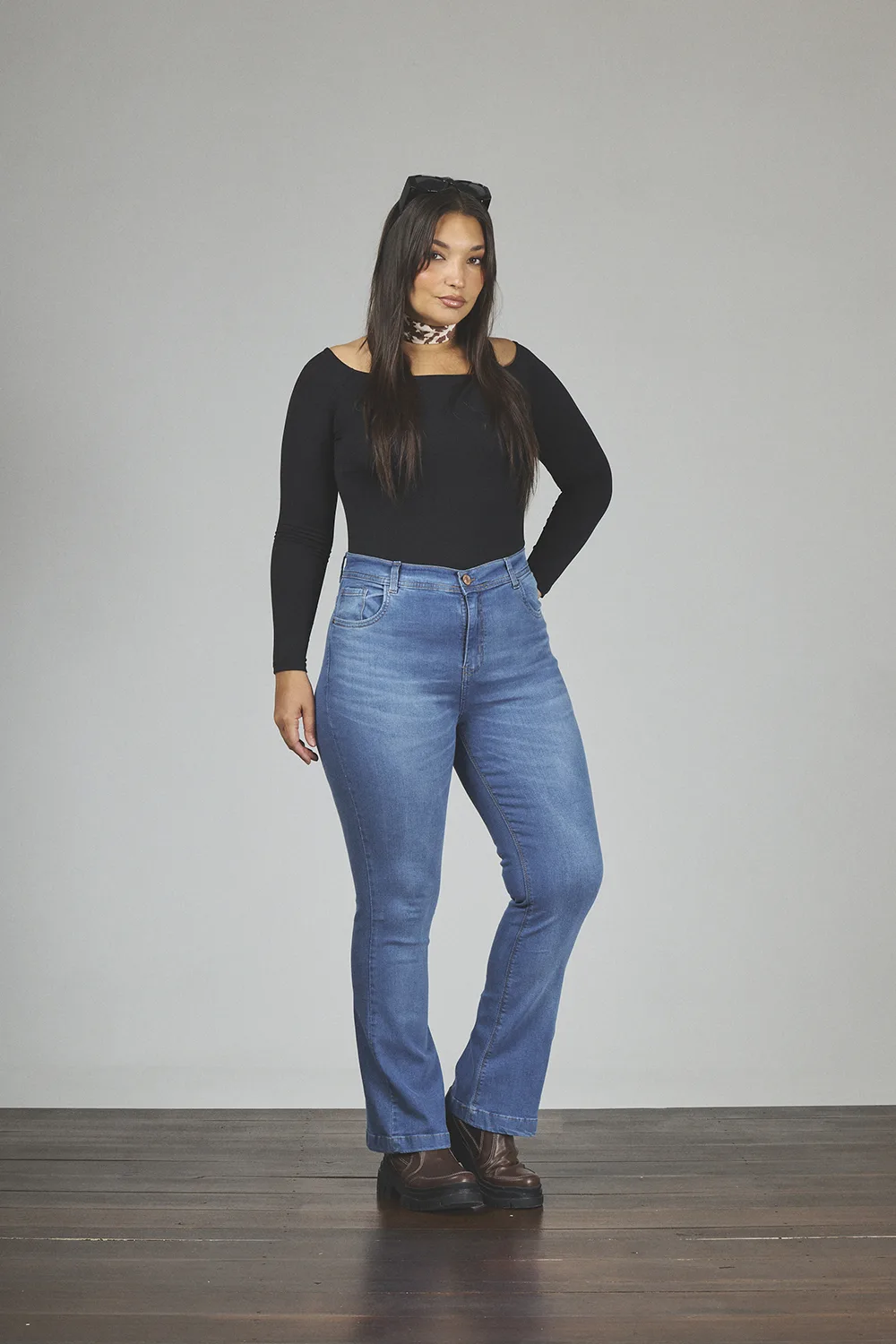 ART. 789 | SEMI OXFORD STONE BIGOTE ELASTIZADO