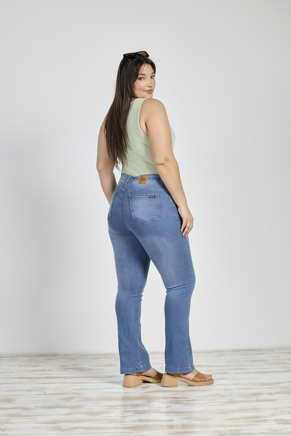 Alternative view of ART. 789 | SEMI OXFORD STONE BIGOTE ELASTIZADO