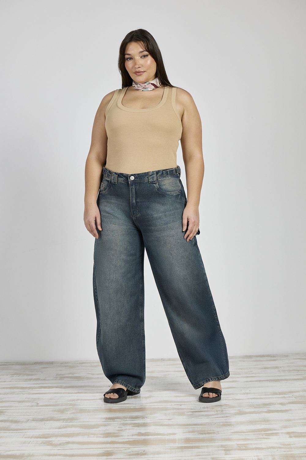 ART. 835 | JEANS BALLON ÓXIDO CON HEBILLA RÍGIDO