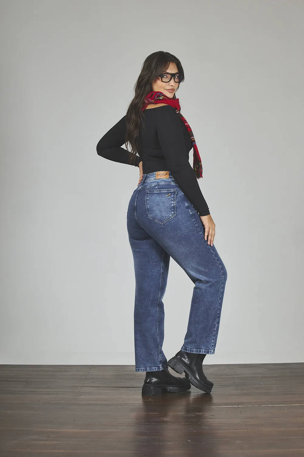 Alternative view of ART. 844 | RECTO STONE CON BIGOTE CLÁSICO ELASTIZADO