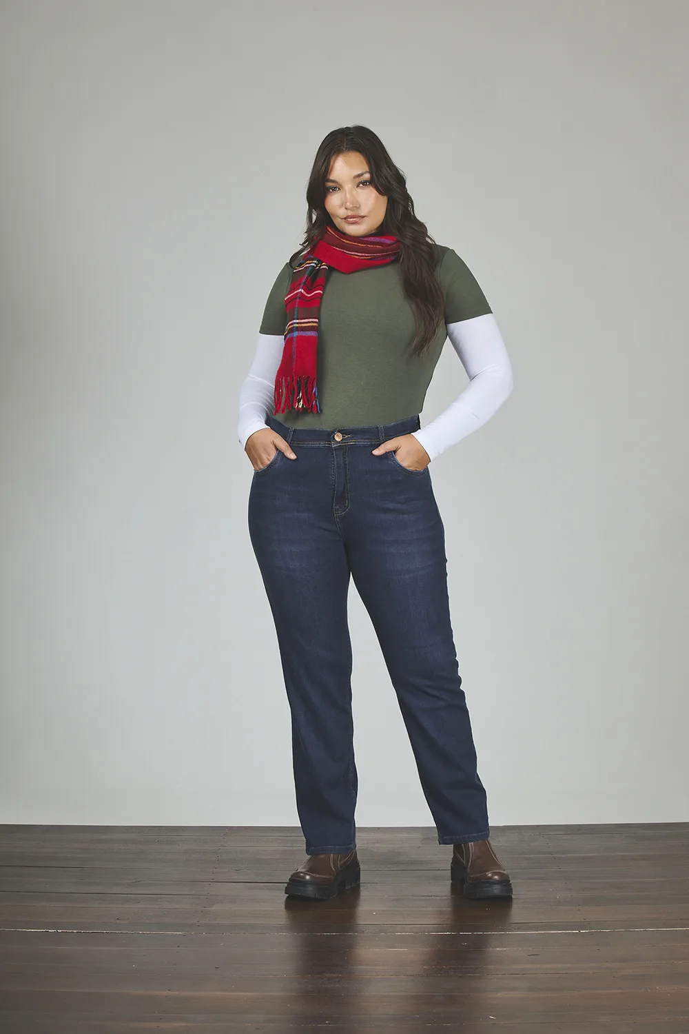 ART. 862 | RECTO CLÁSICO AZUL ELASTIZADO