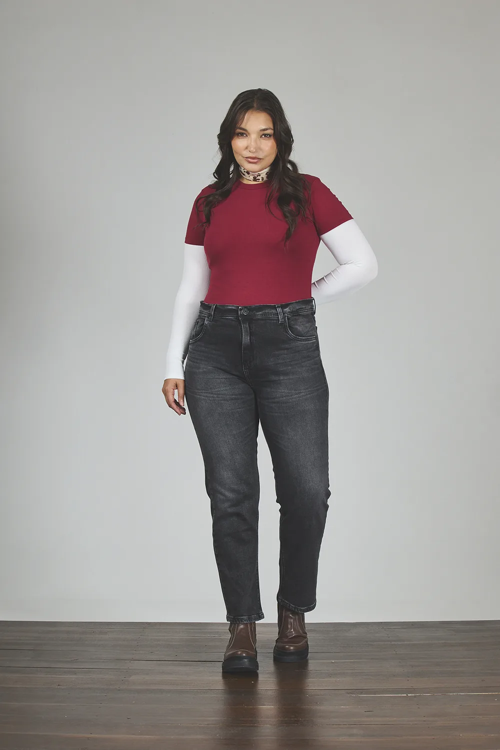 ART. 867 | RECTO NEGRO HUMO CLÁSICO ELASTIZADO