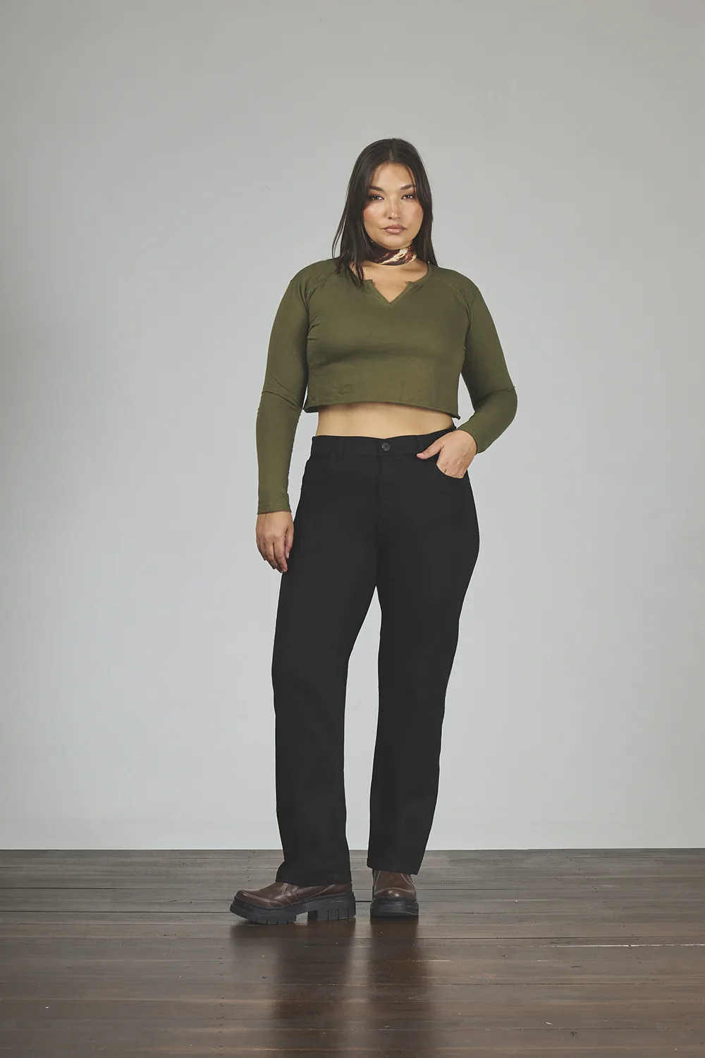 ART. 872 | RECTO NEGRO CLÁSICO ELASTIZADO