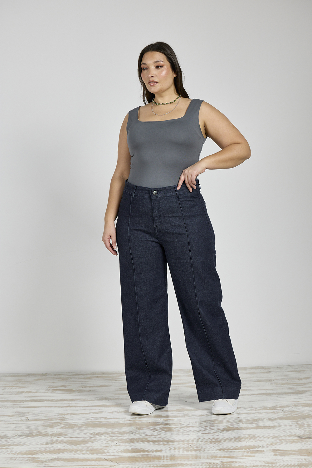 ART. 876 | BAGGY AZUL CON ALFORZA ELASTIZADO