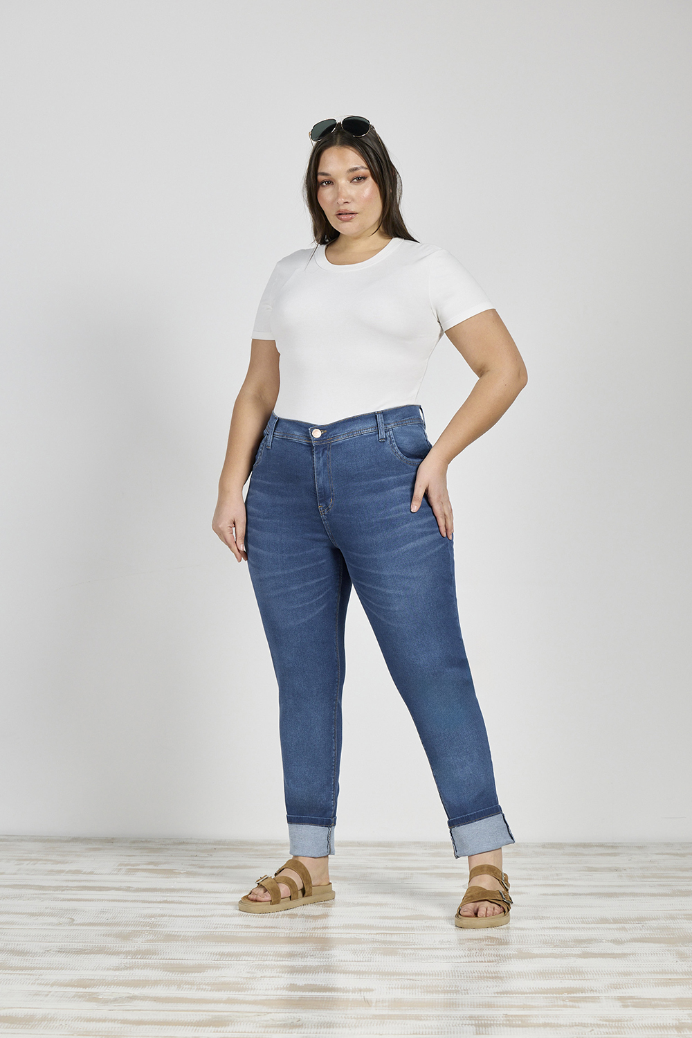 ART. 877 | CLÁSICO STONE CON BIGOTE SUPER ELASTIZADO