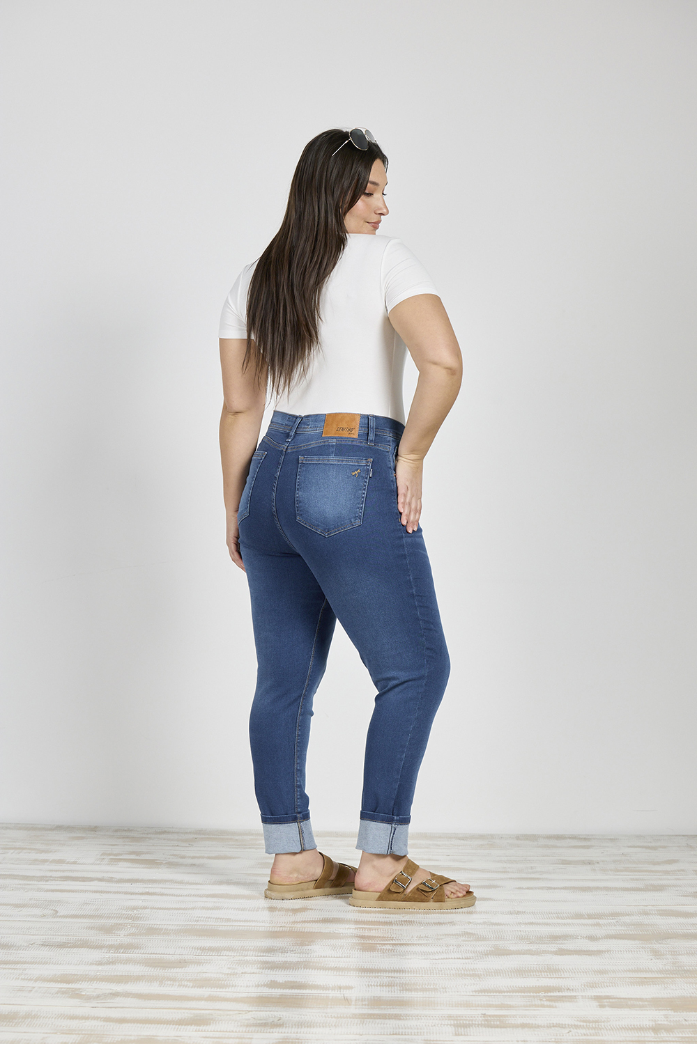 Alternative view of ART. 877 | CLÁSICO STONE CON BIGOTE SUPER ELASTIZADO