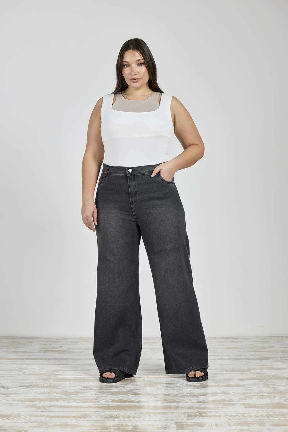 ART. 880 | MAXI BAGGY NEGRO DESTROYER CLÁSICO ELASTIZADO