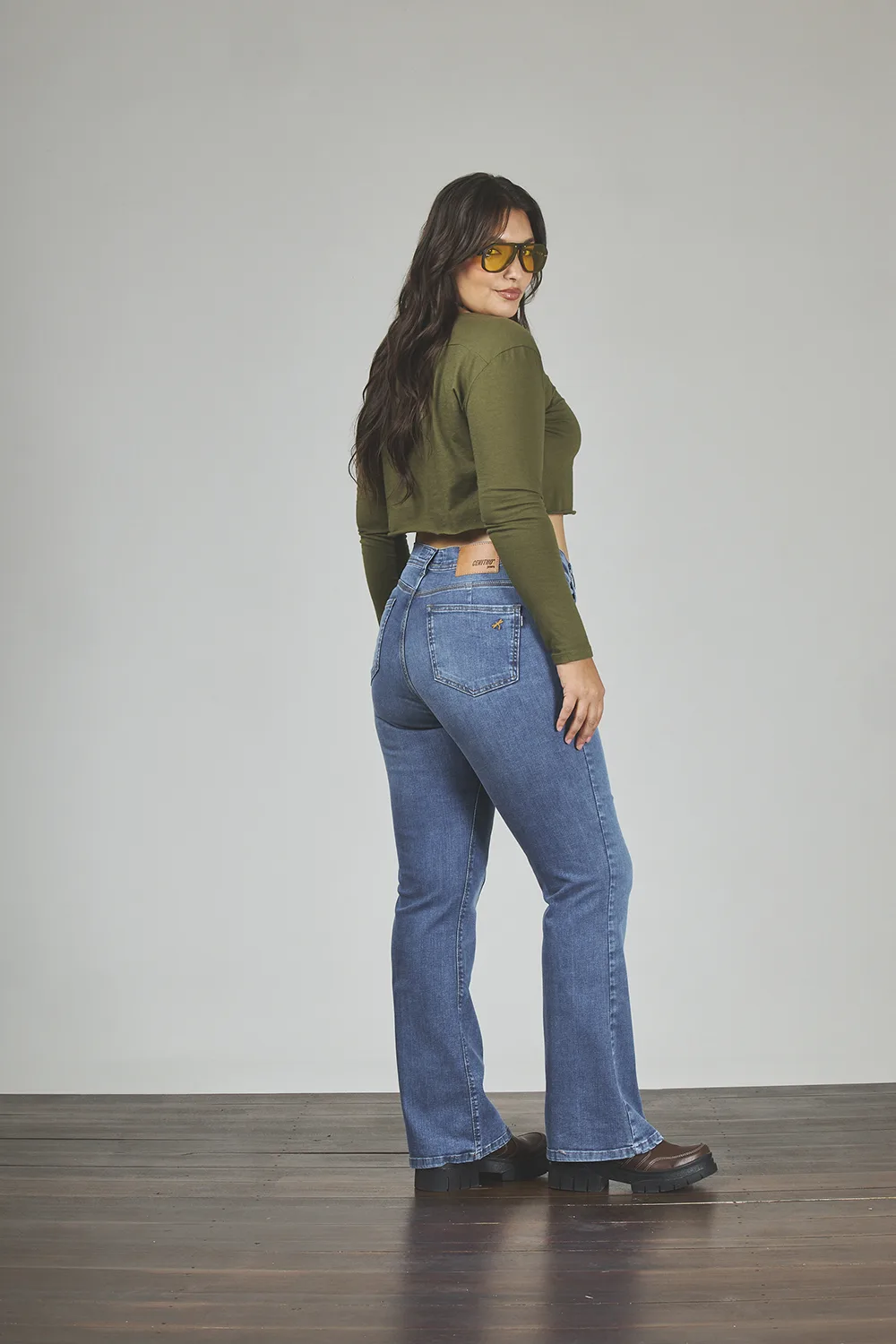 Alternative view of ART. 886 | SEMI OXFORD STONE CON ALFORZA ELASTIZADO