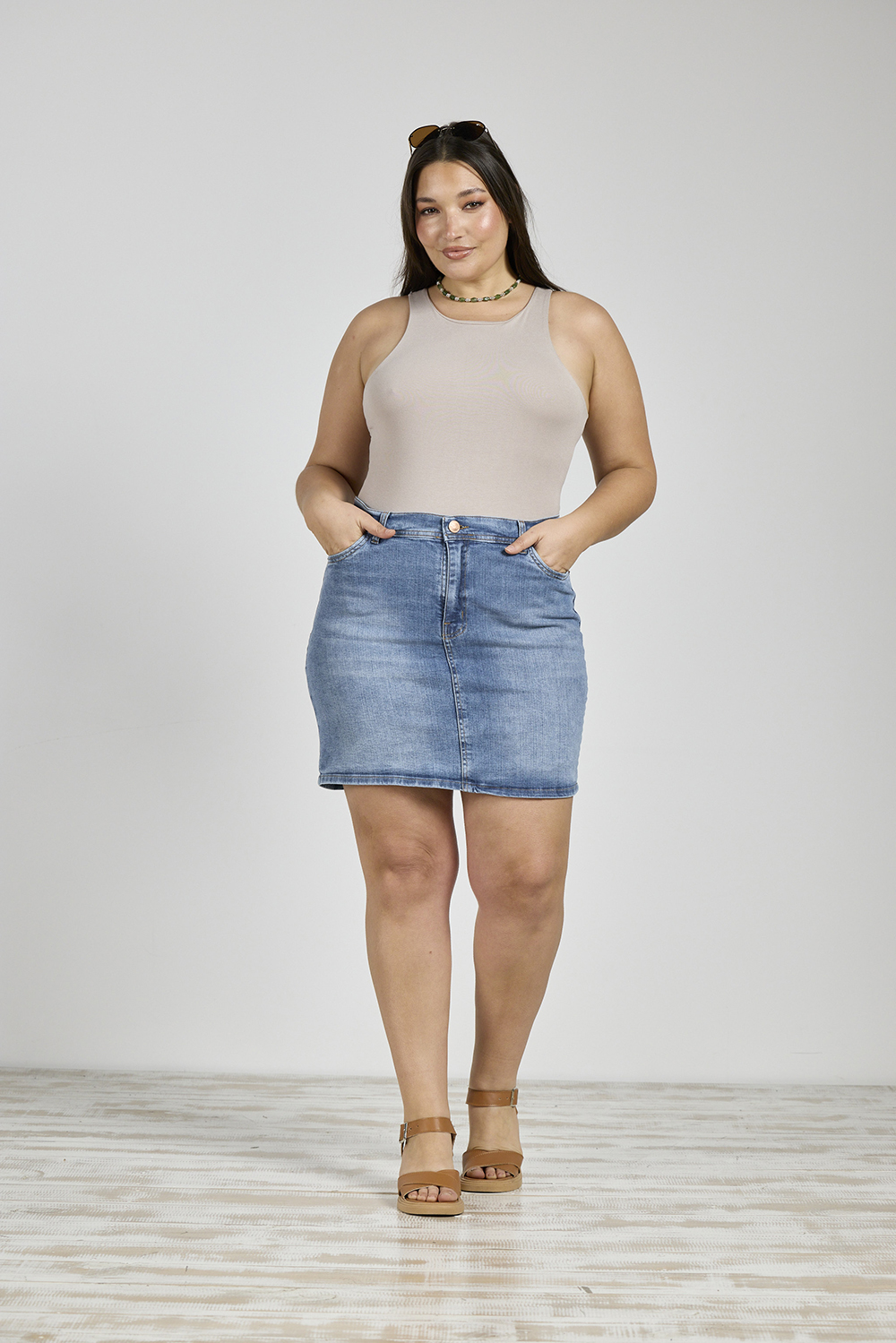 ART. M-548 | POLLERA STONE CLASICA ELASTIZADO