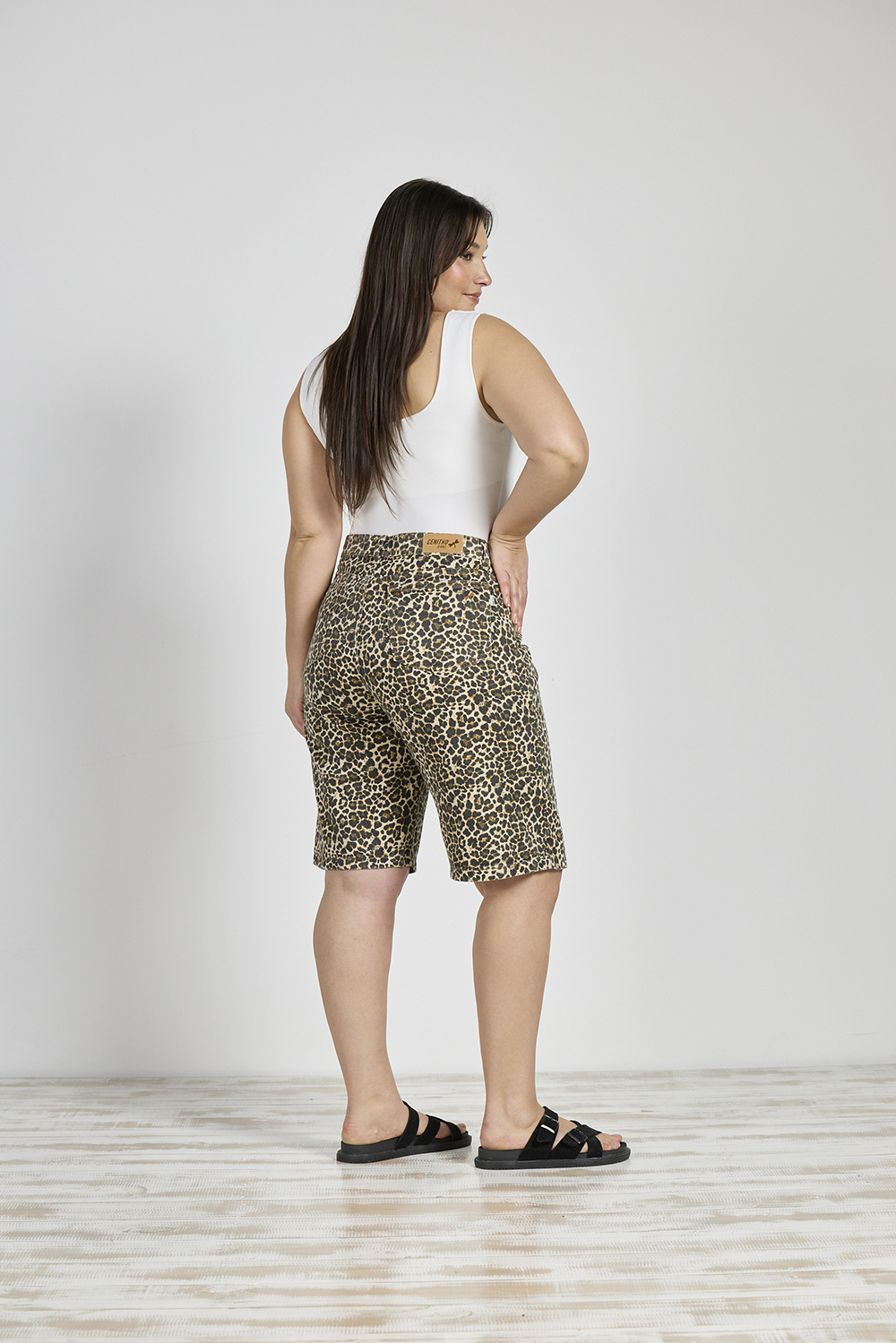 Alternative view of ART. M-552 | BERMUDA BAGGY ANIMAL PRINT RÍGIDO