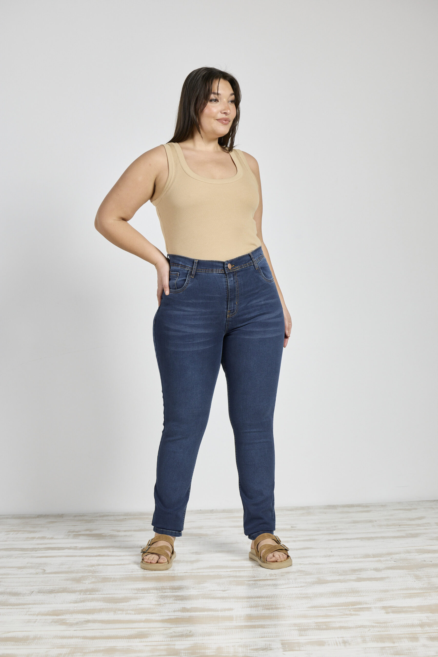 ART. 3008 | AZUL PIEL BIGOTE ELASTIZADO - Imagen 4