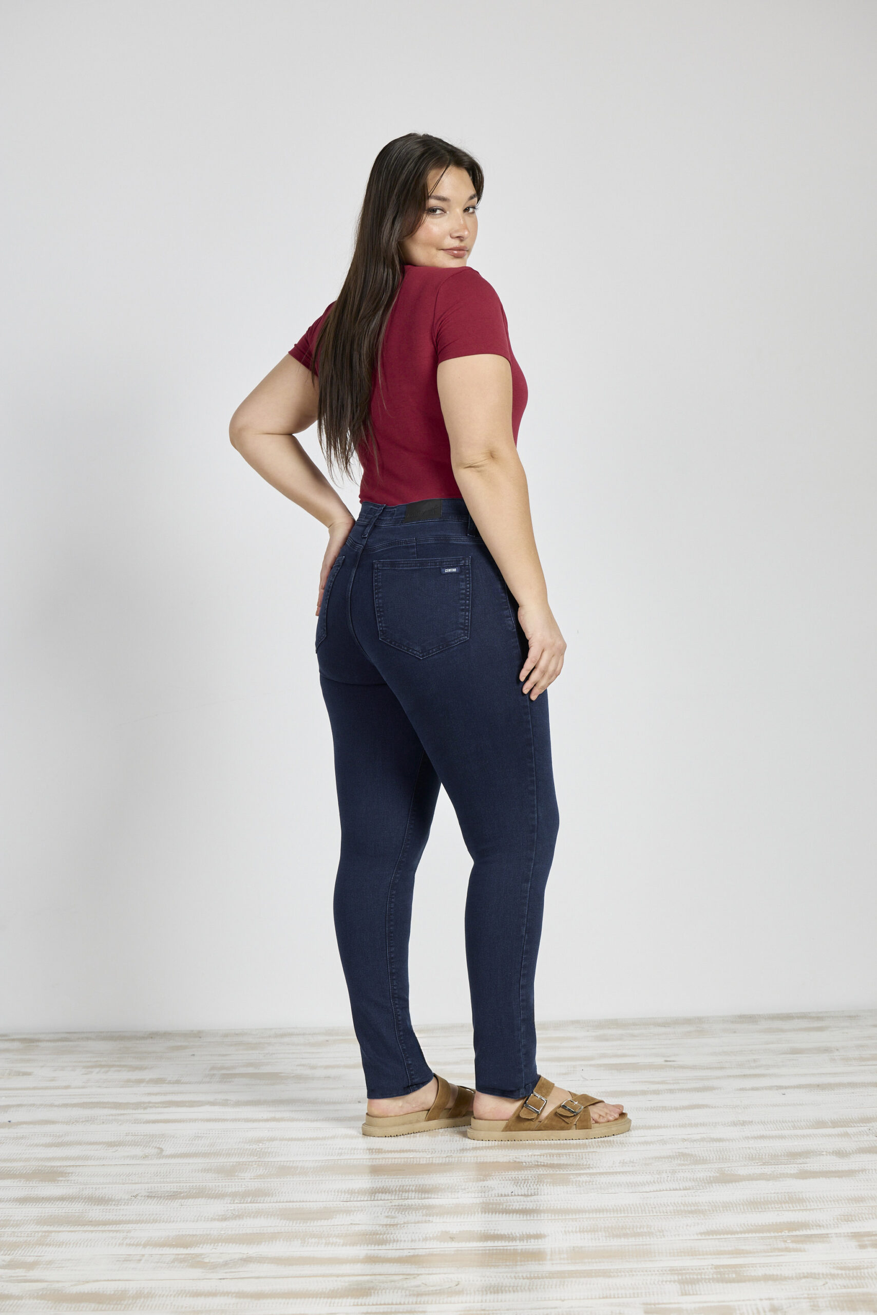 Alternative view of ART. 3009 | AZUL MARINO ELASTIZADO