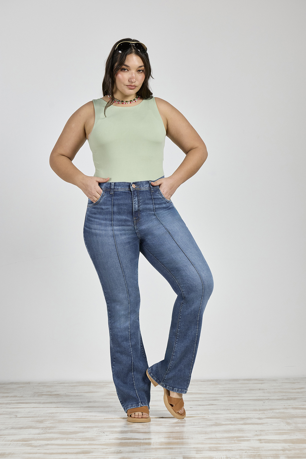 ART. 886 | SEMI OXFORD STONE CON ALFORZA ELASTIZADO