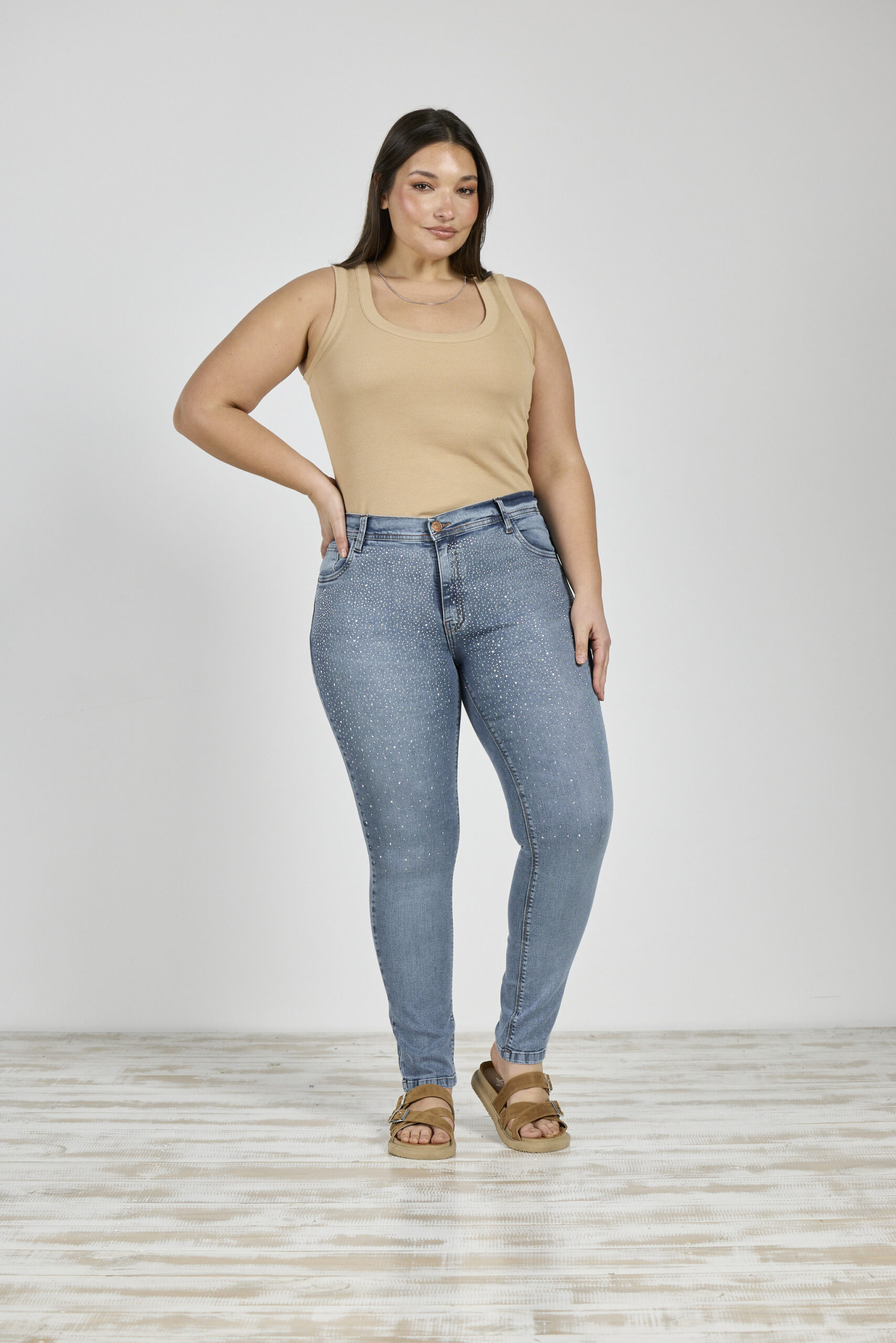 ART. 3013 | STONE CON BRILLO EN VISTA ELASTIZADO