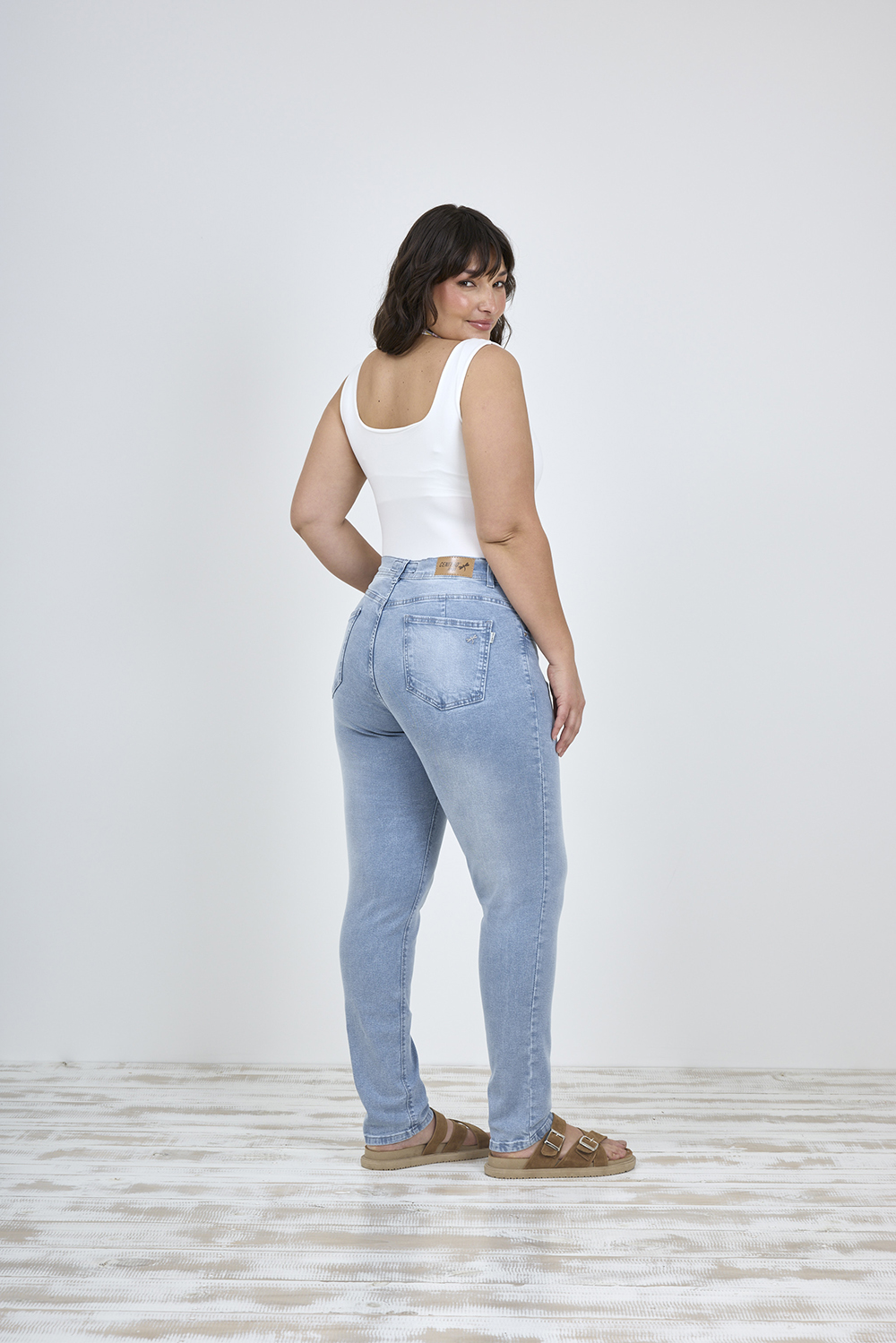 Alternative view of ART. 888 | CELESTE CLÁSICO CHUPÍN ELASTIZADO