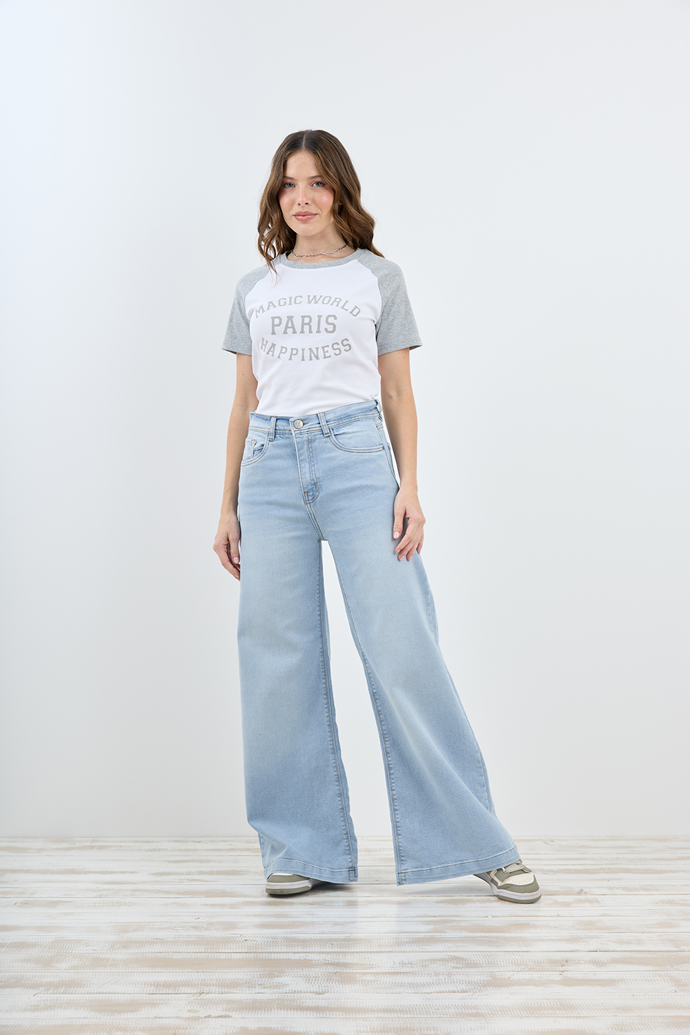 ART. 460 | BAGGY CELESTE CLÁSICO ELASTIZADO