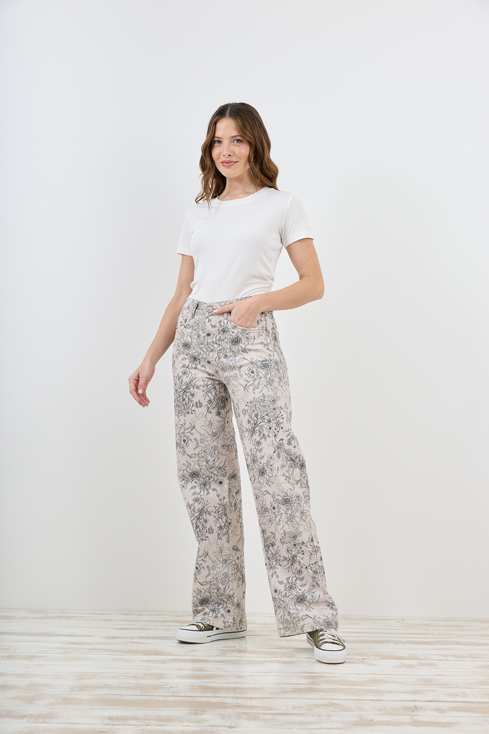 ART. 461 | BAGGY ARENA ESTAMPADO ELASTIZADO