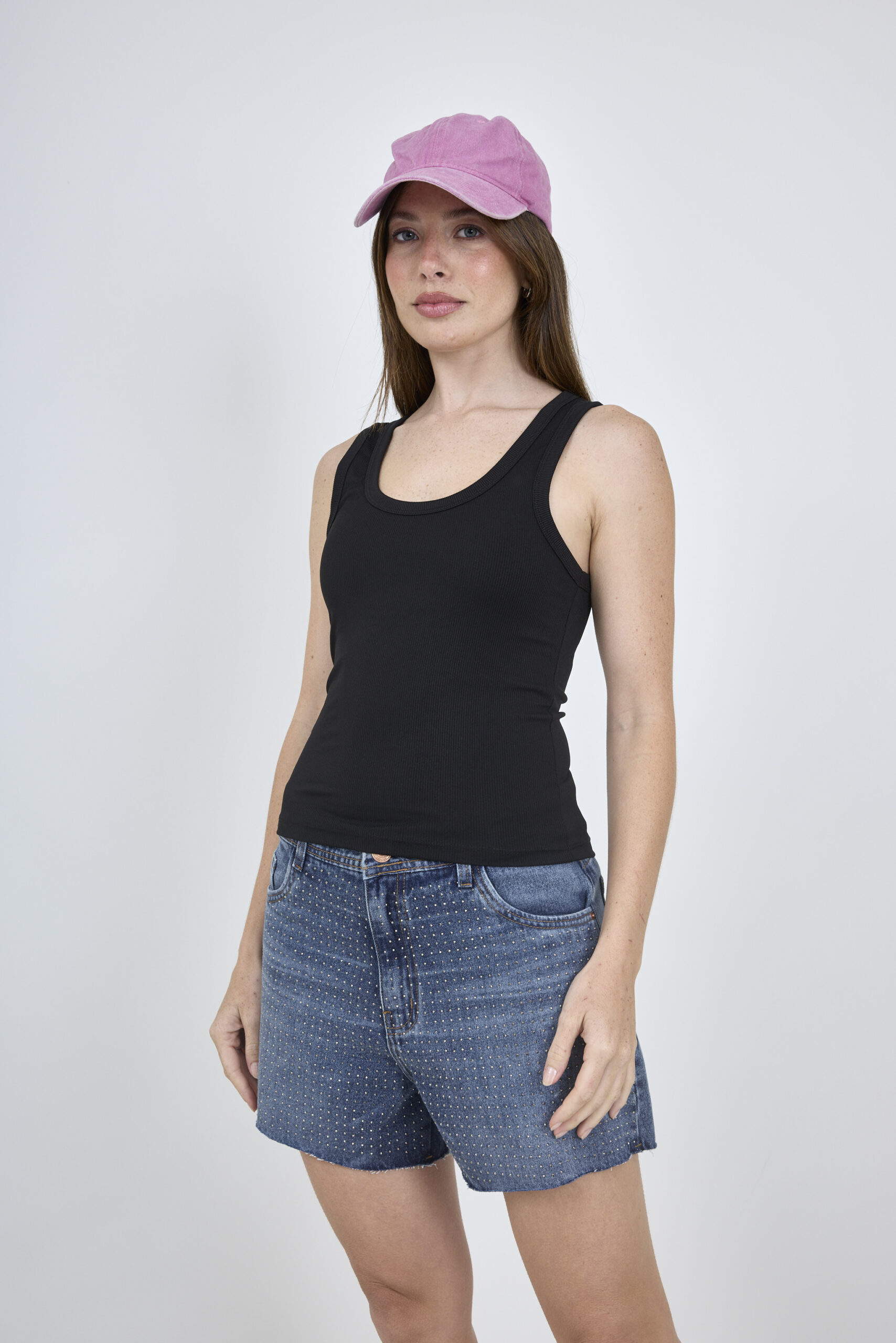 ART. A-71 | MUSCULOSA BÁSICA NEGRA MORLEY