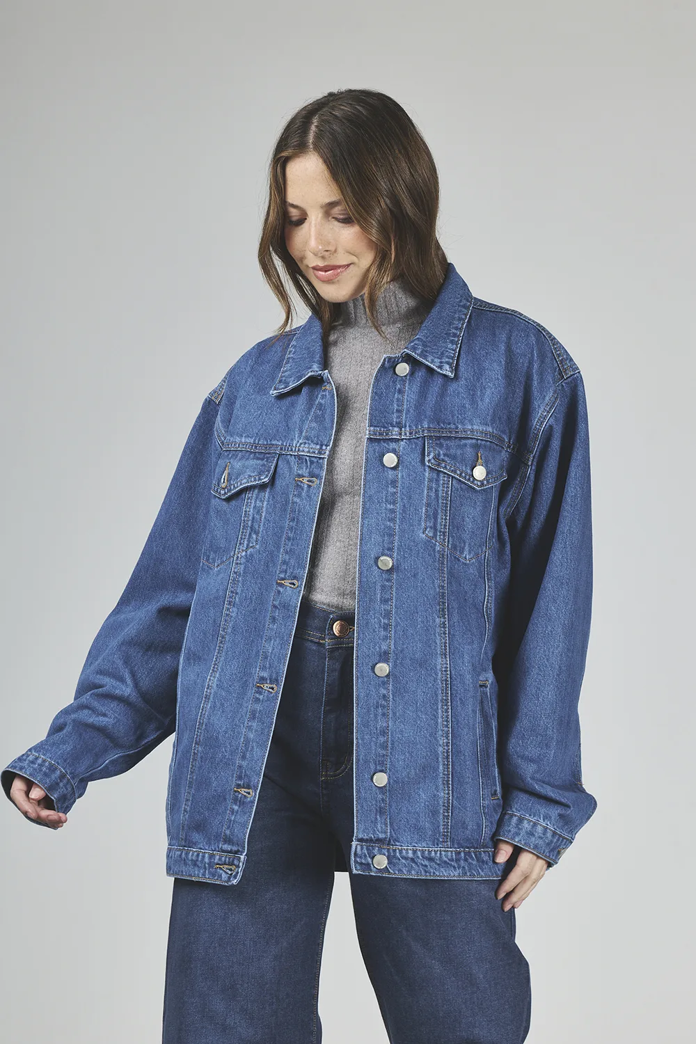 ART. 438 | CAMPERA OVERSIZE STONE RIGIDO - Imagen 4